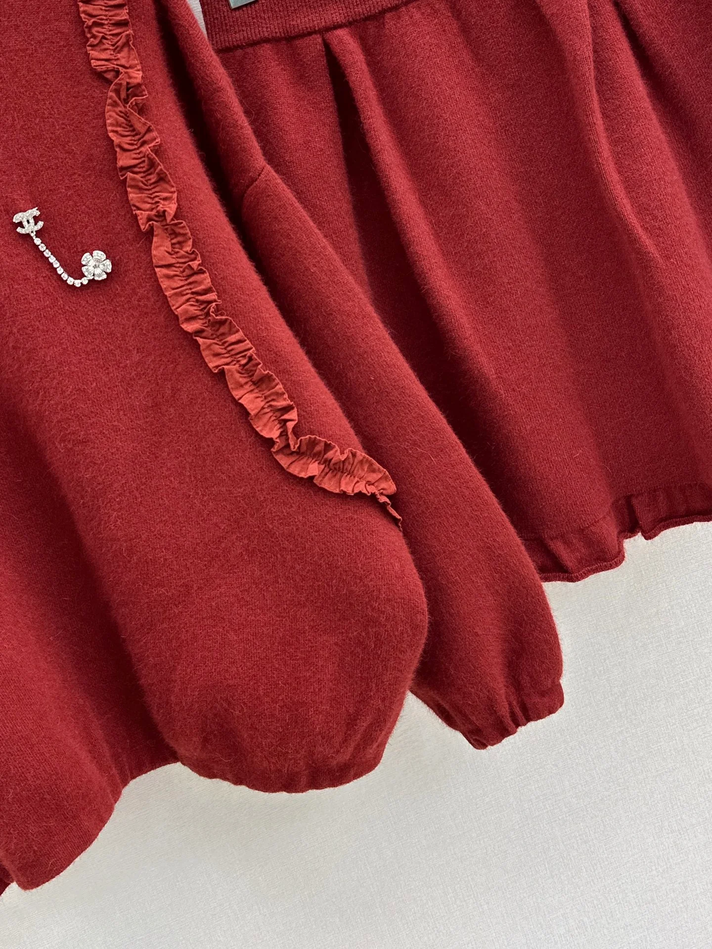 Chan 26ss wool outfit set