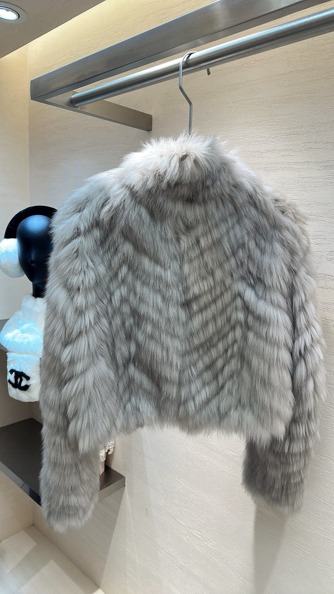 Chan 26ss fur jacket
