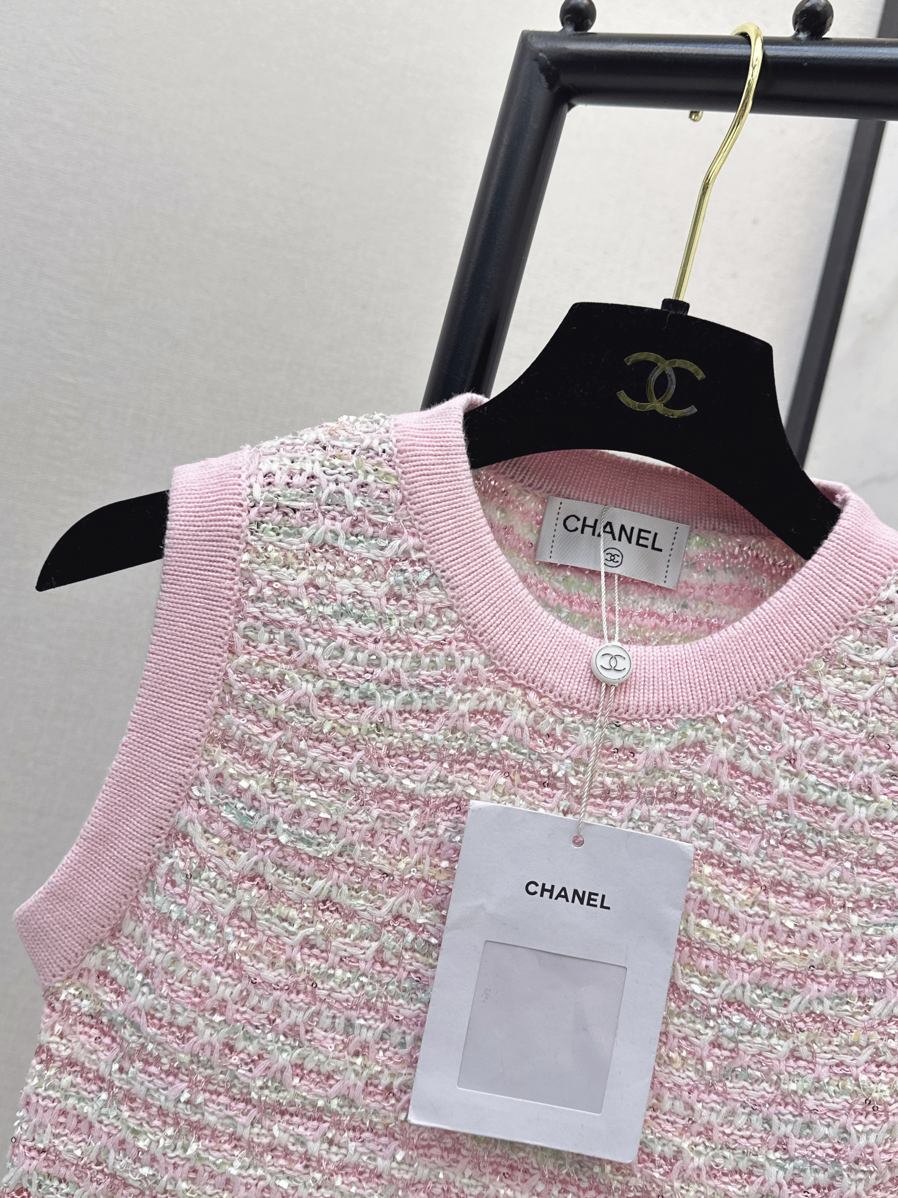 Chan 26ss knitted dress