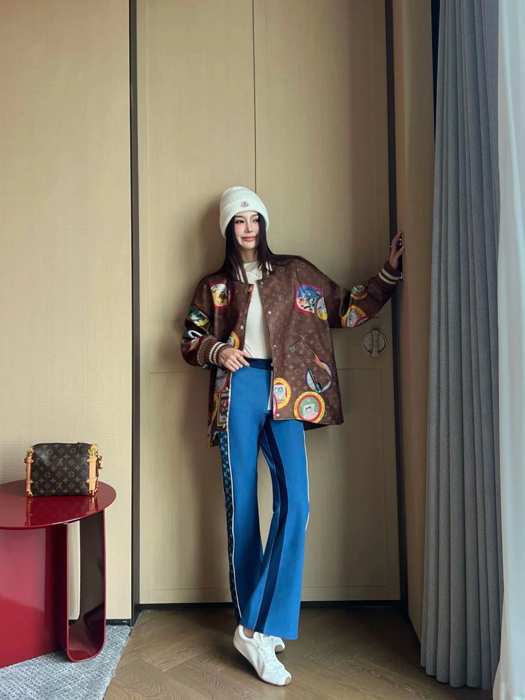 Louis 25fw jacquard leggings