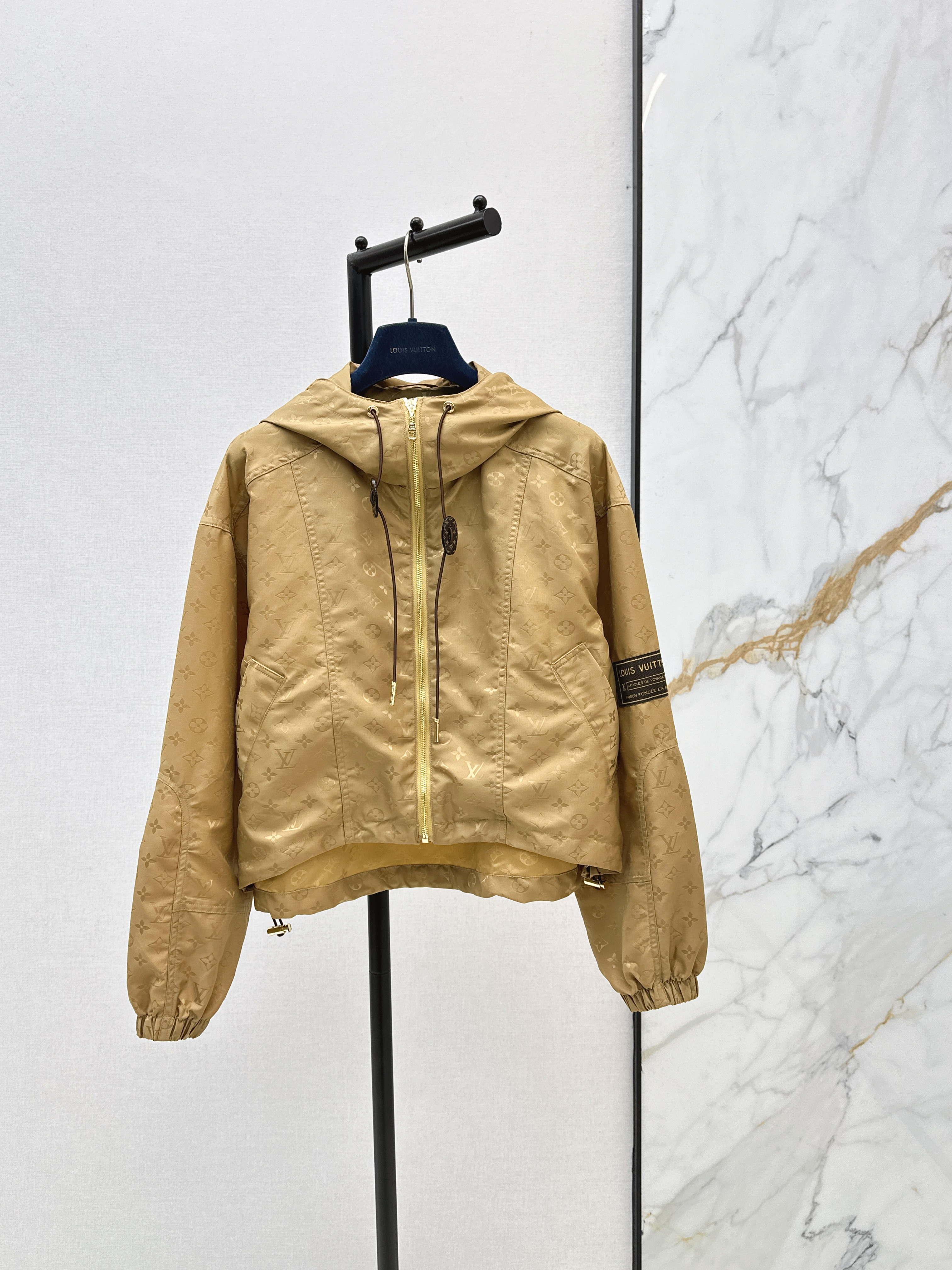 Loui 26ss jacquard hooded jacket