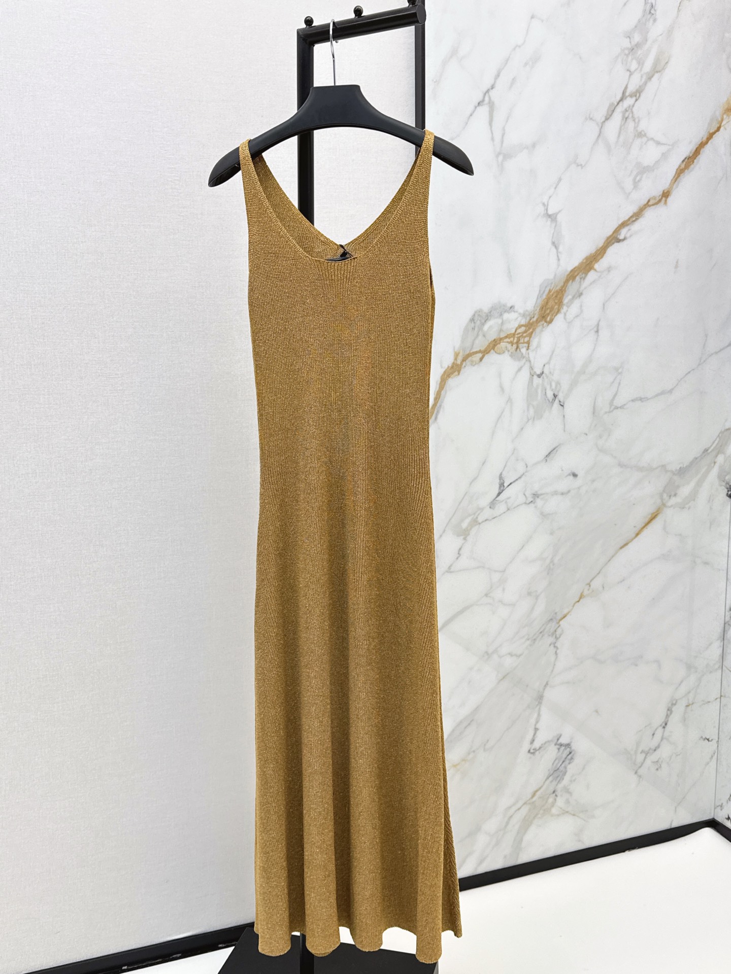 Pra 26ss sleeveless knit dress