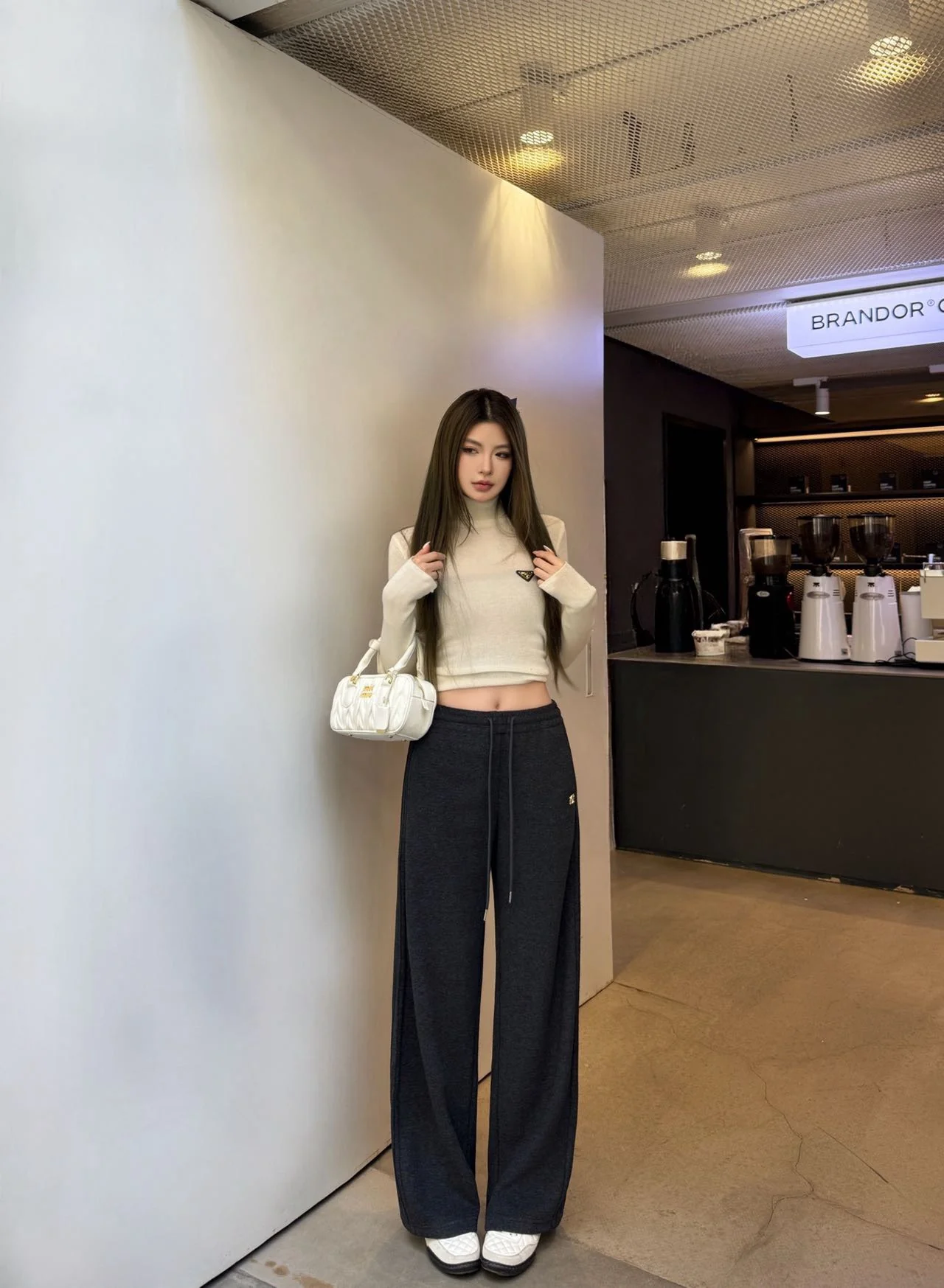 Loe 25fw wide pants