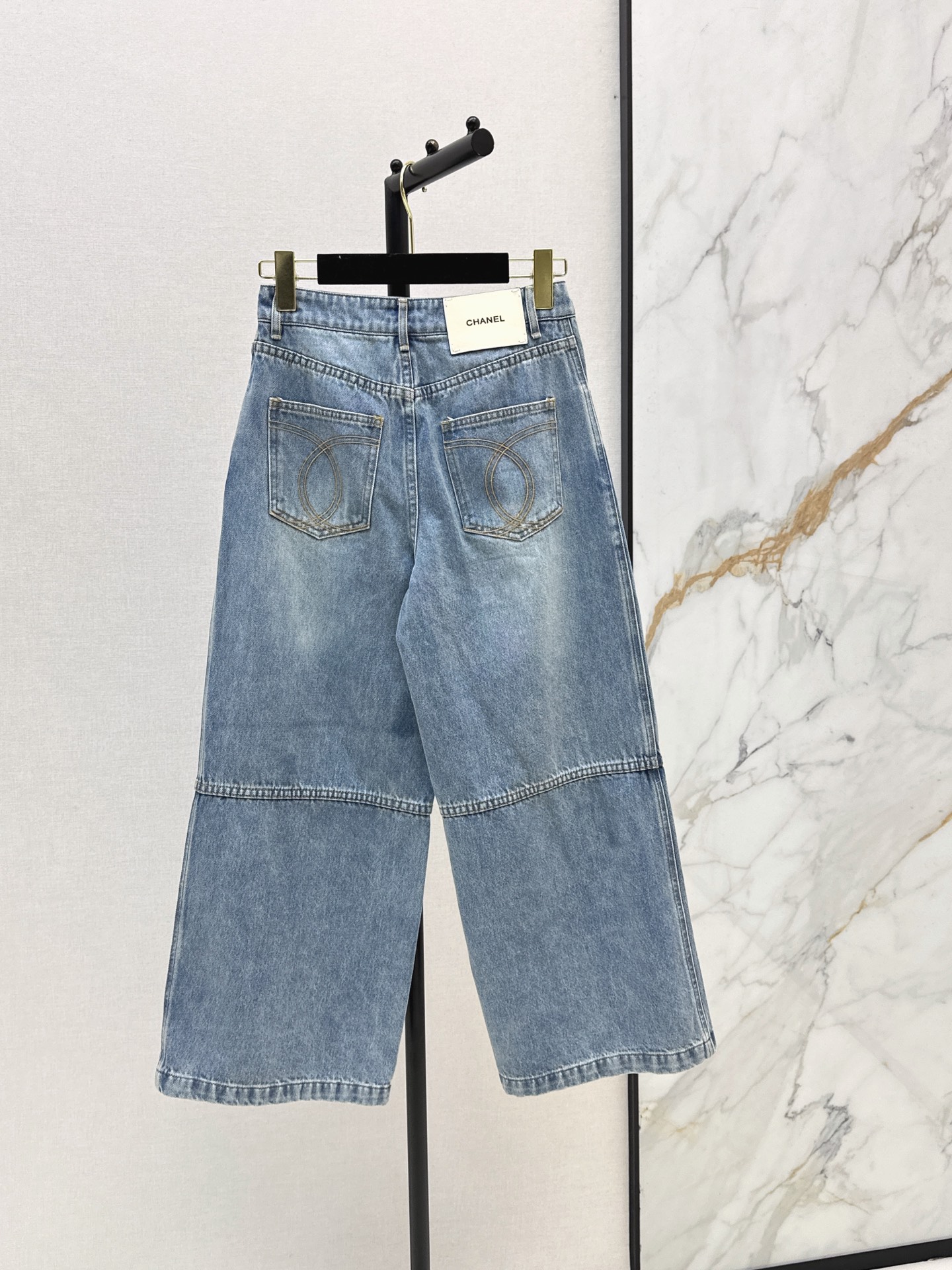 Chan 26ss cropped jeans