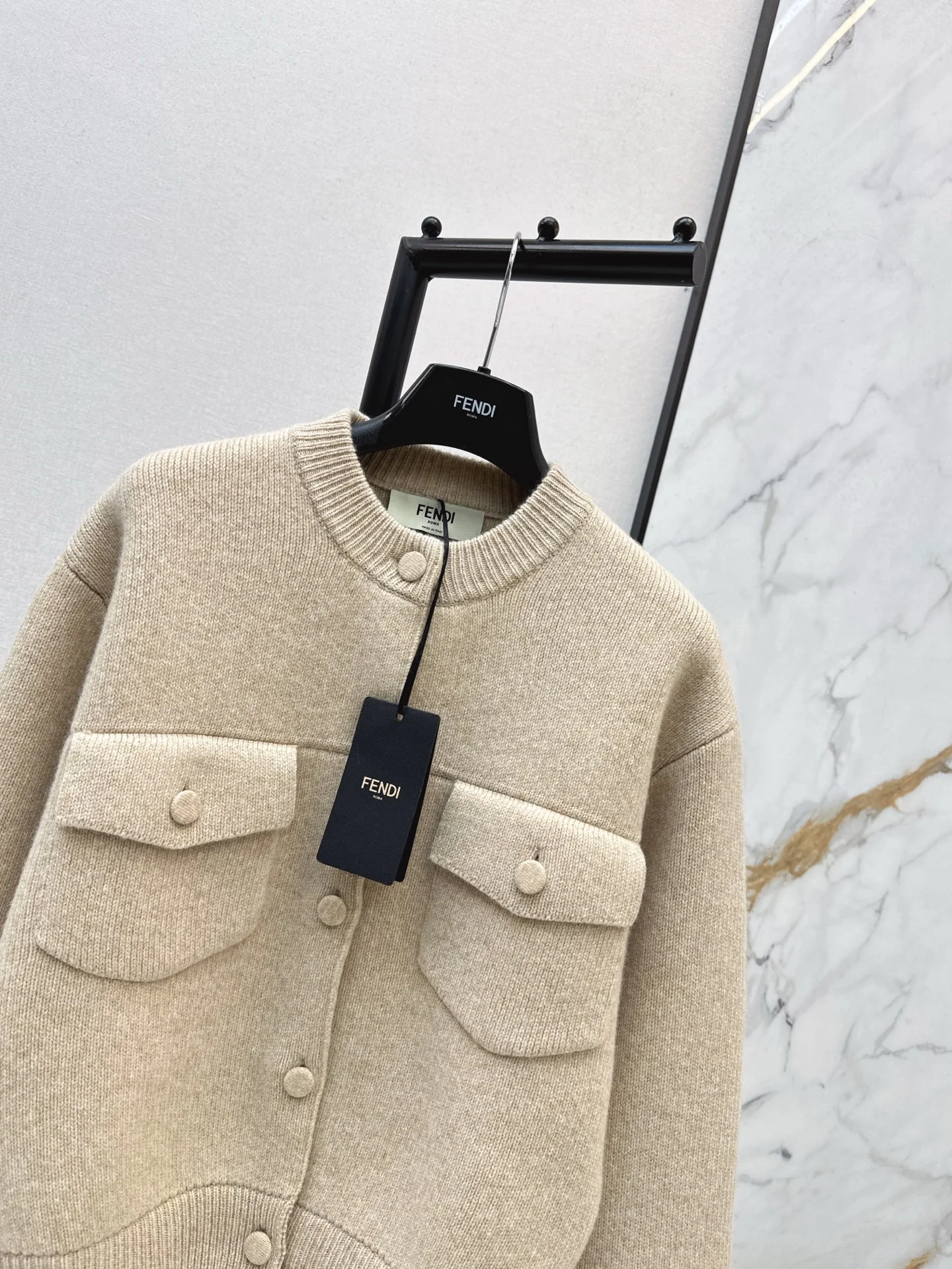 Fend 26ss knit cardigan