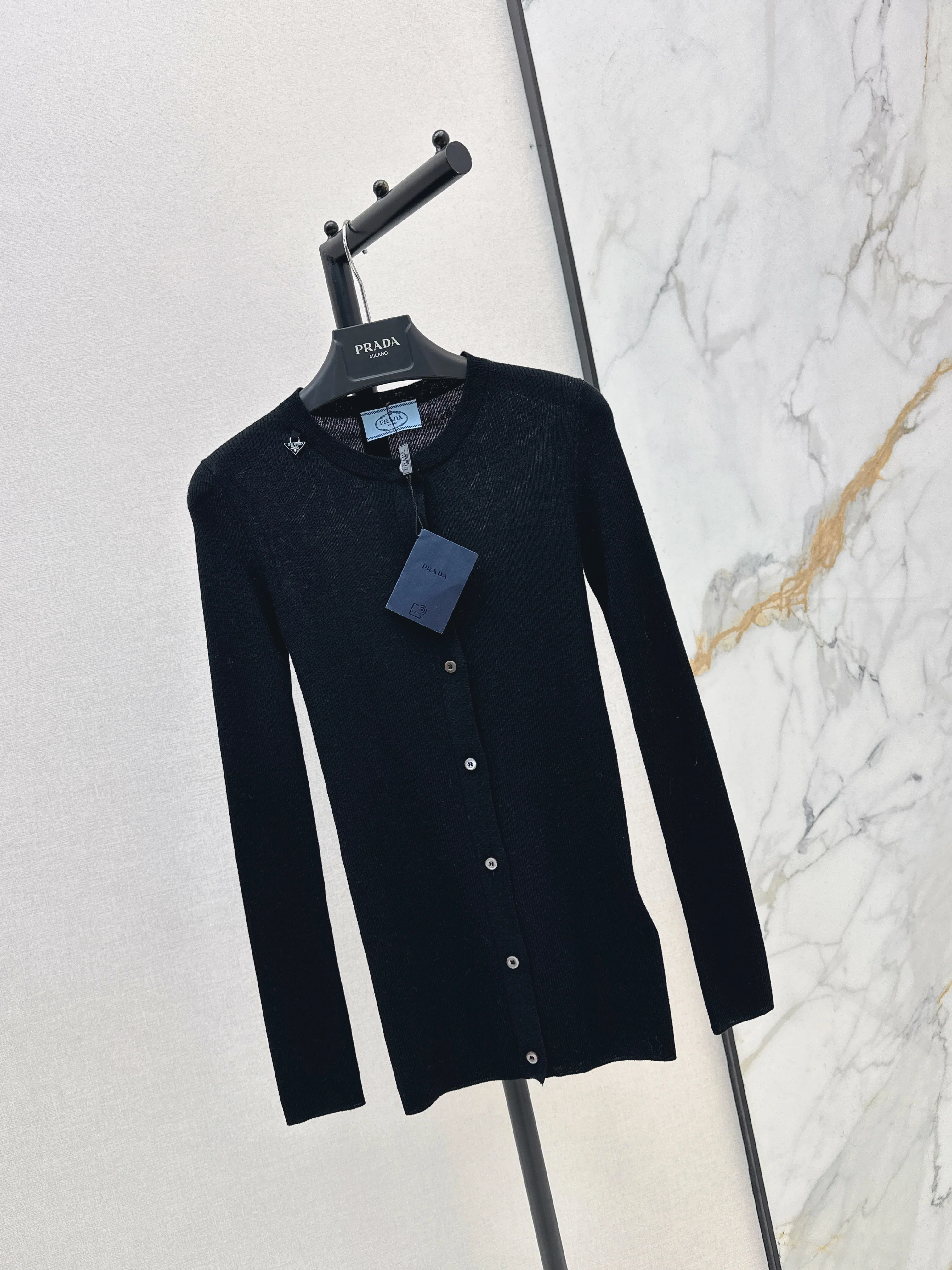 Prad 26ss knit cardigan