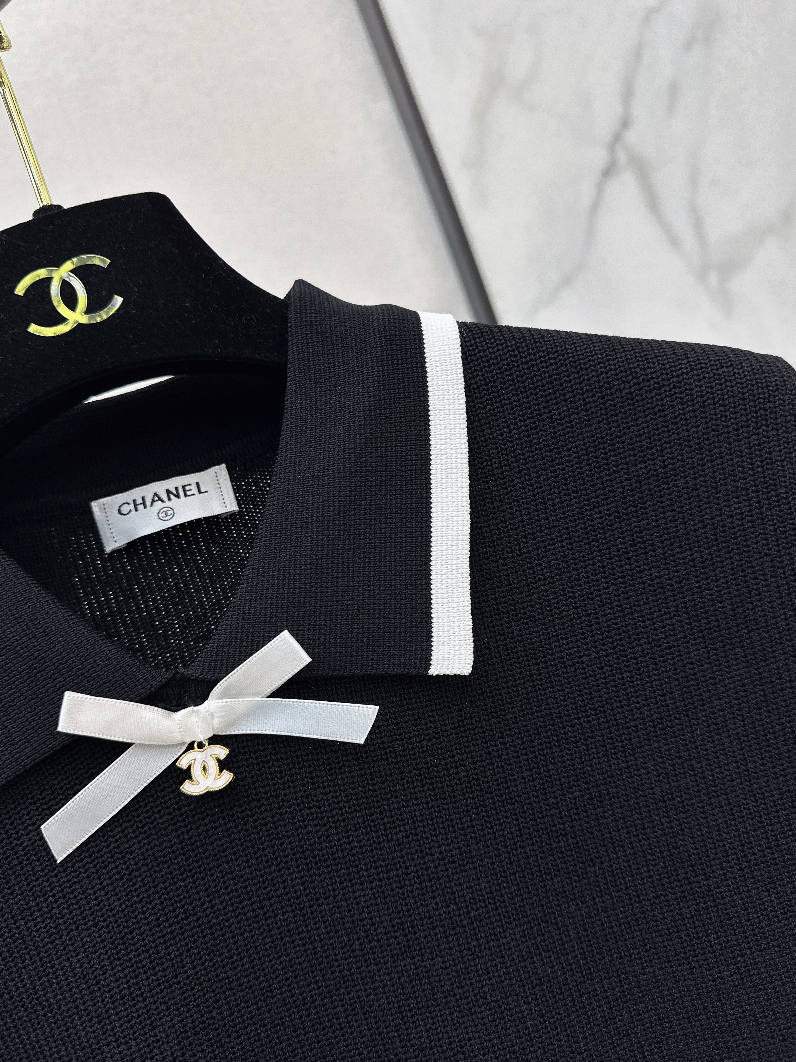 Chan 26ss sleeveless knitwear