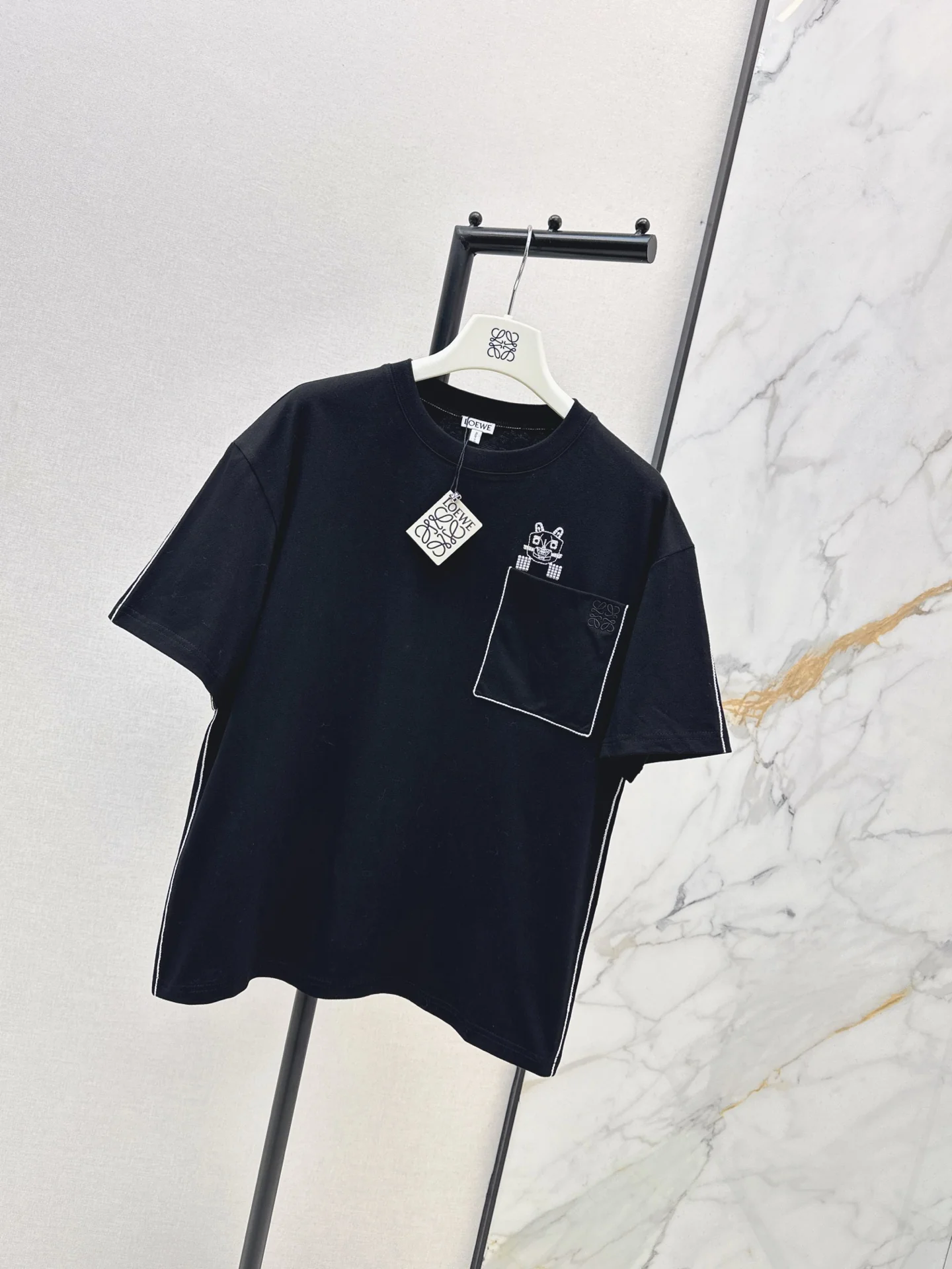 Loe 26ss embroidery t-shirts