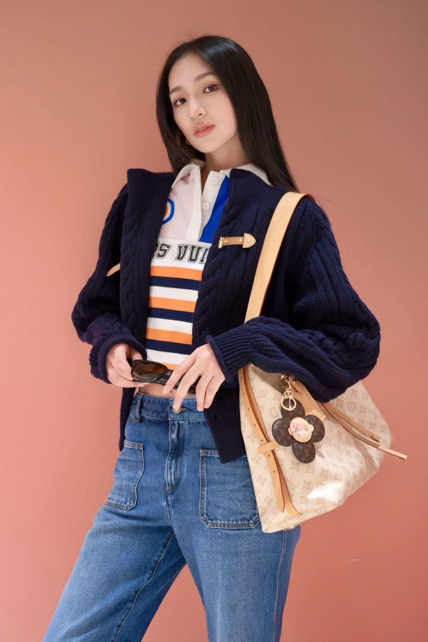 Louis 26ss wool knitted jacket