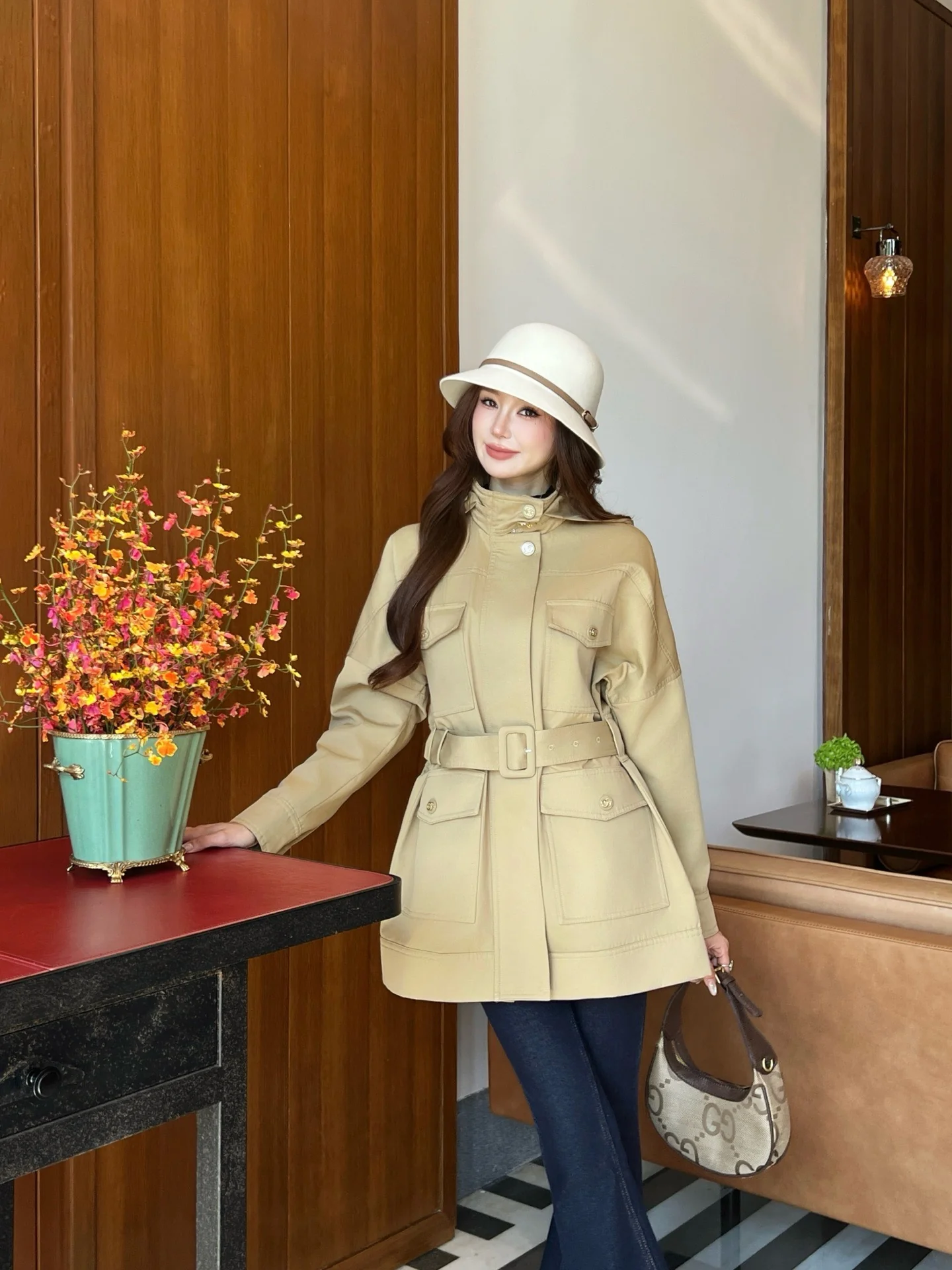 Guc 25fw trench coats