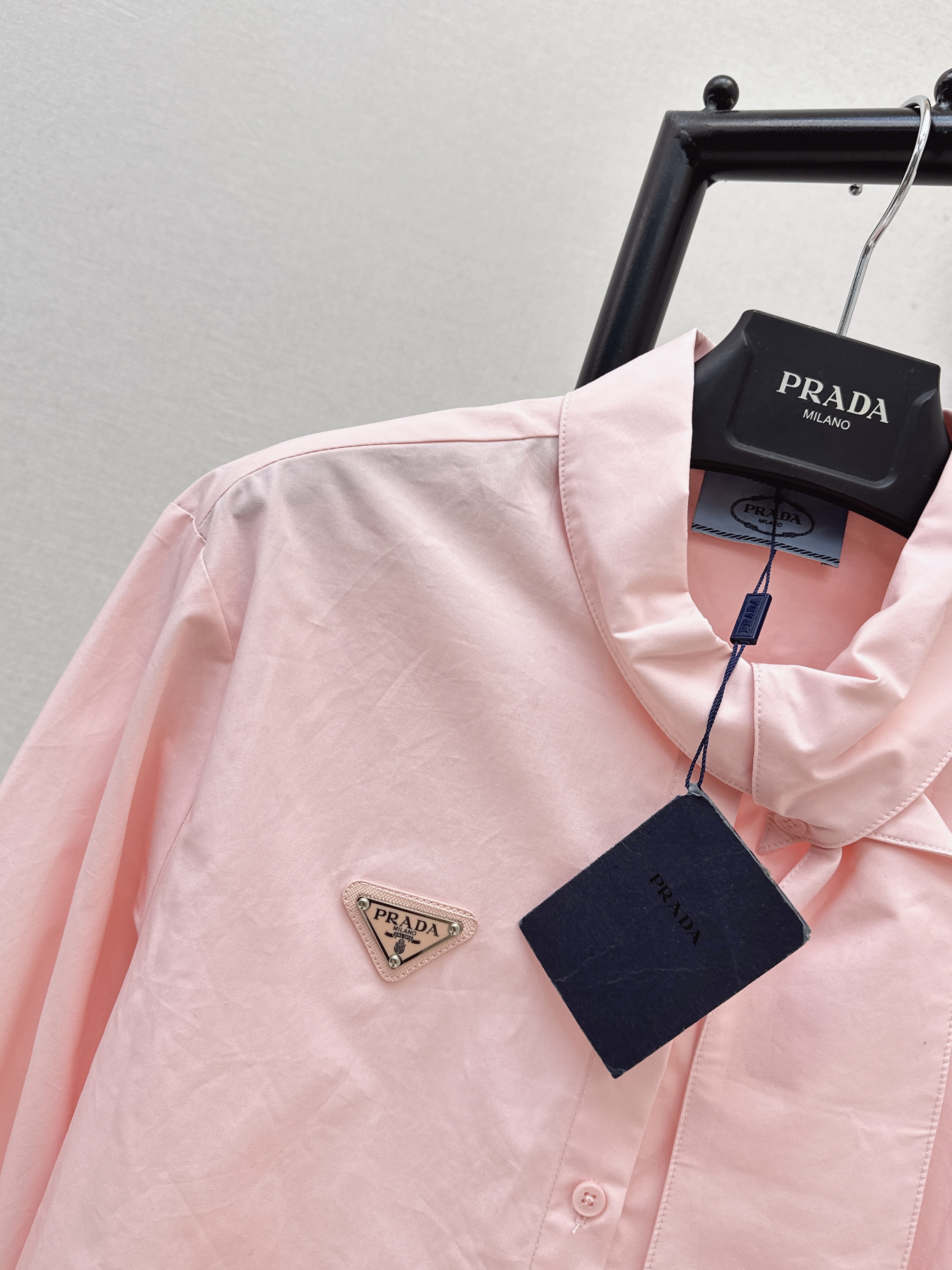 Pra 26ss ribbon shirt