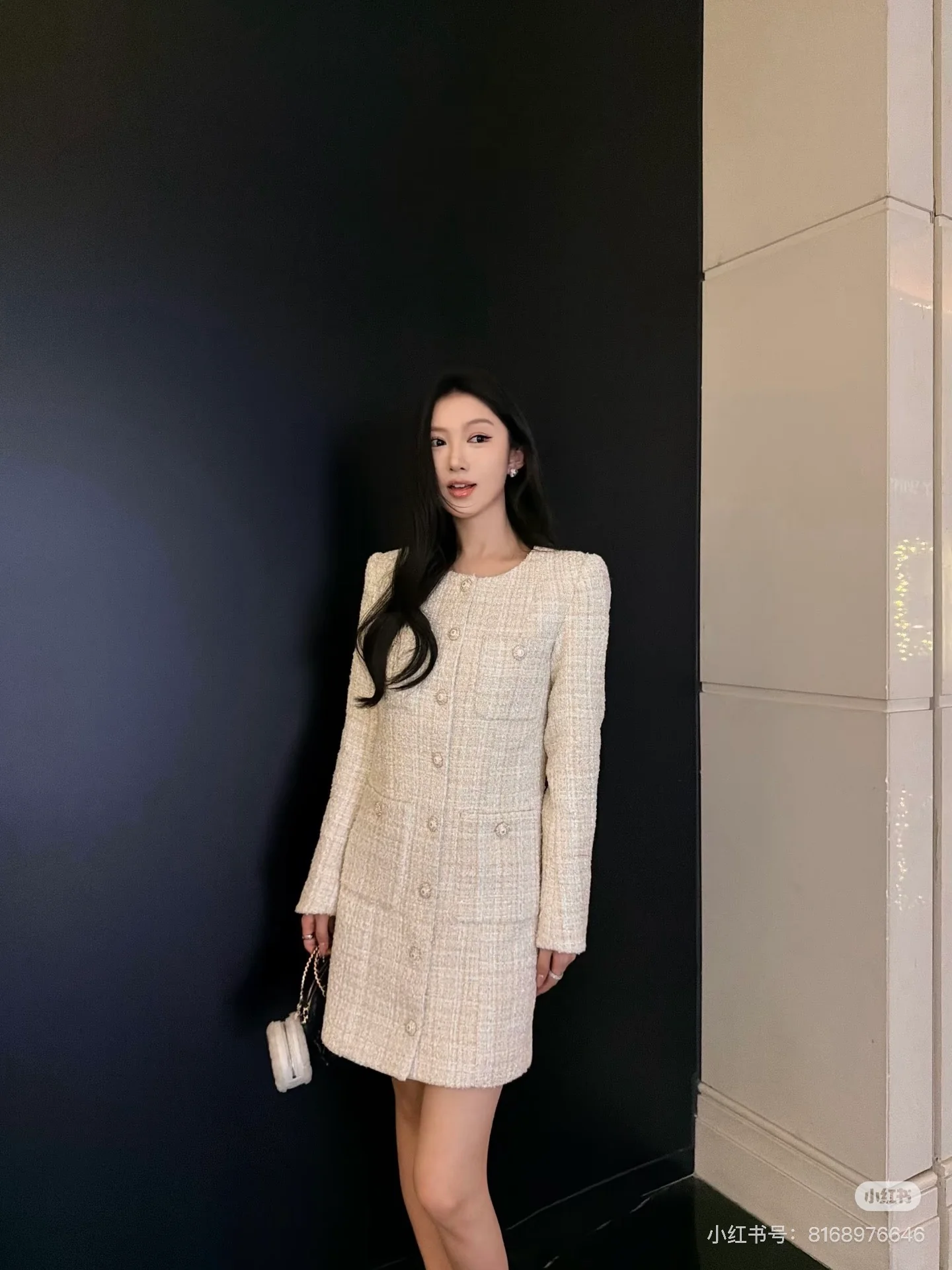 Chan 26ss tweed jacket