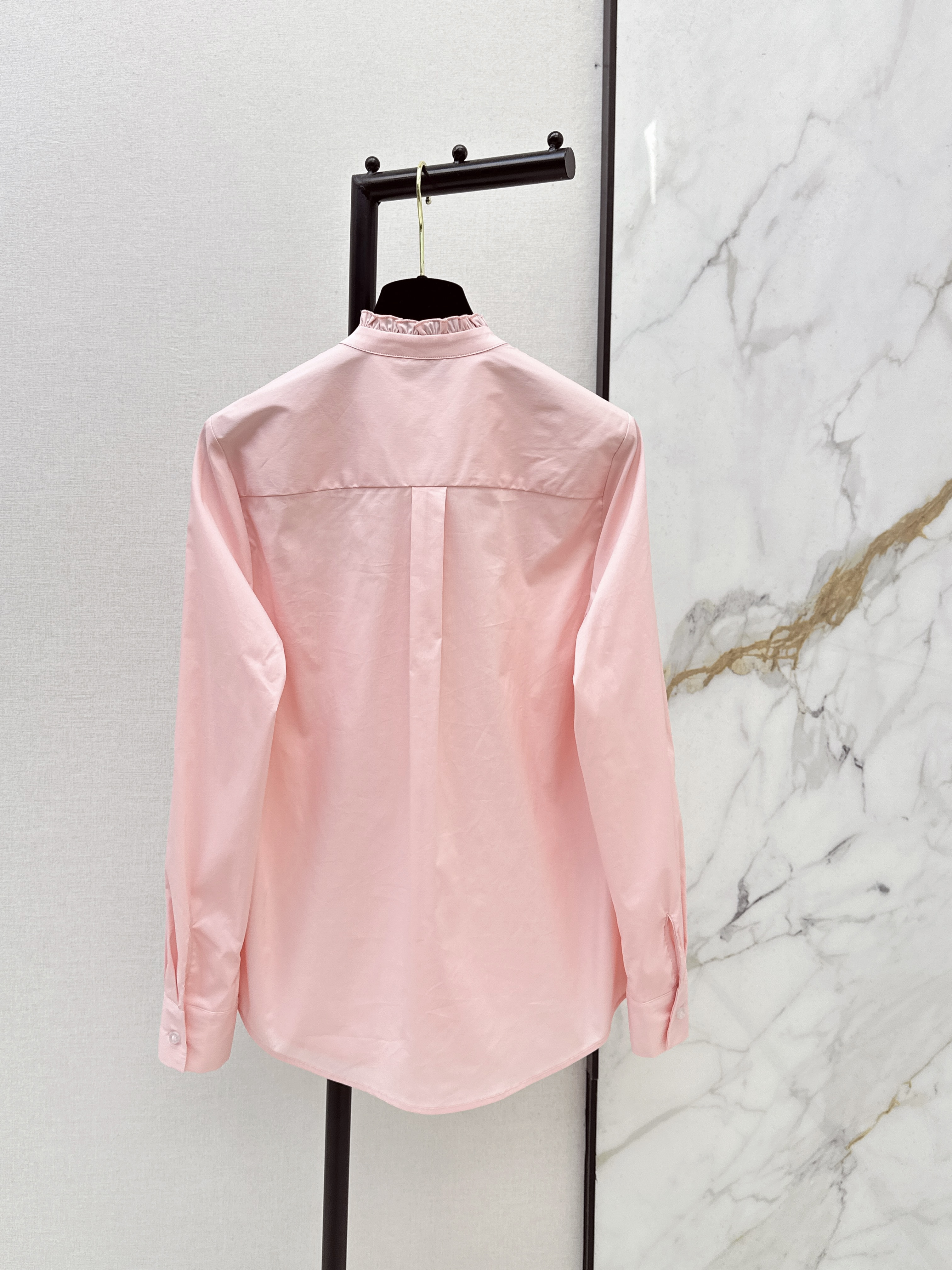 Chan 26ss ribbon shirts