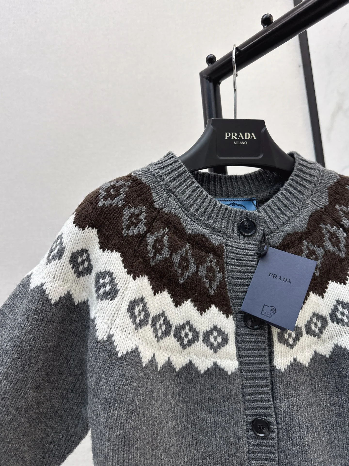 Pra 25fw knit cardigan