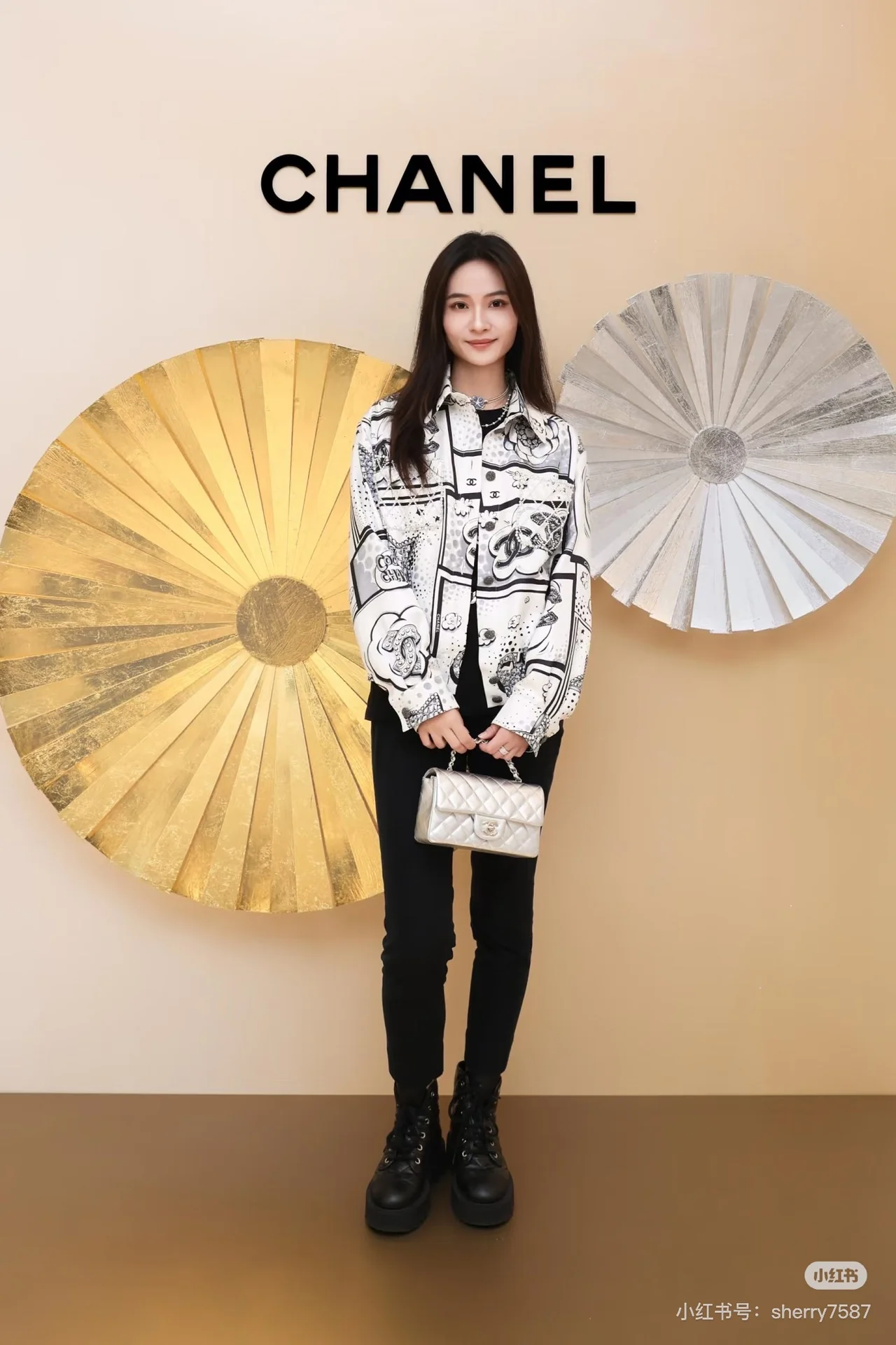 Chan 26ss print shirts jacket