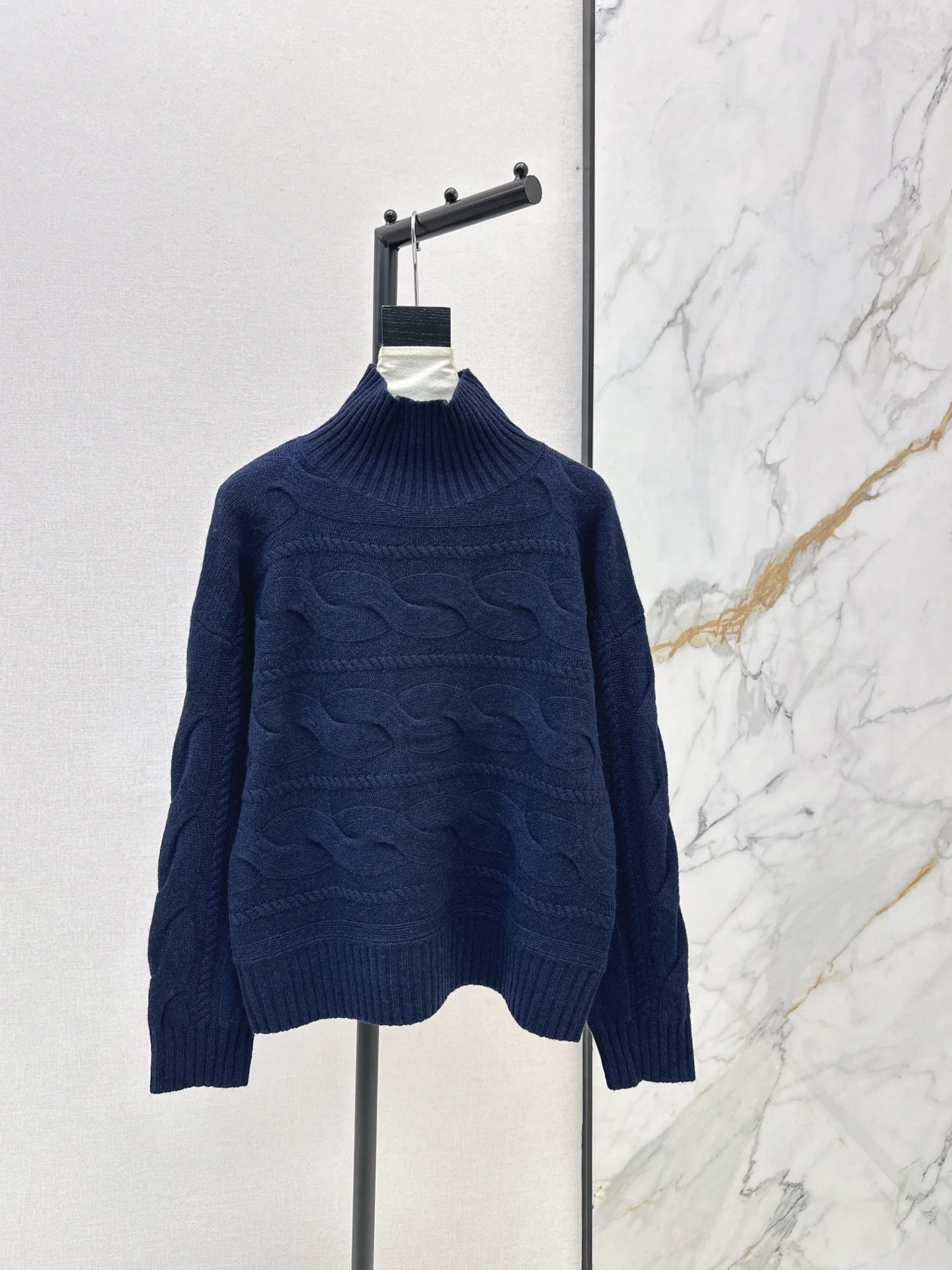 Max 25fw cable knit sweater