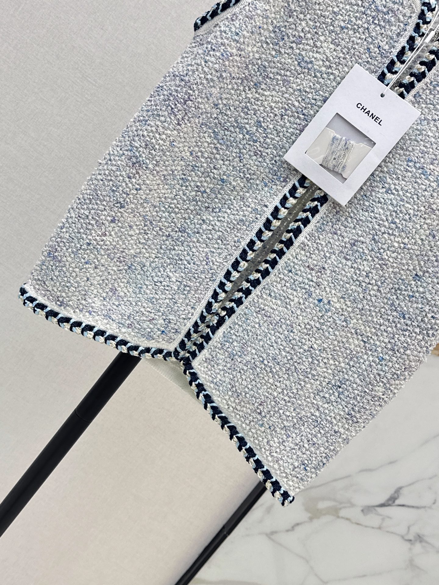 Chan 26ss knit vest jacket
