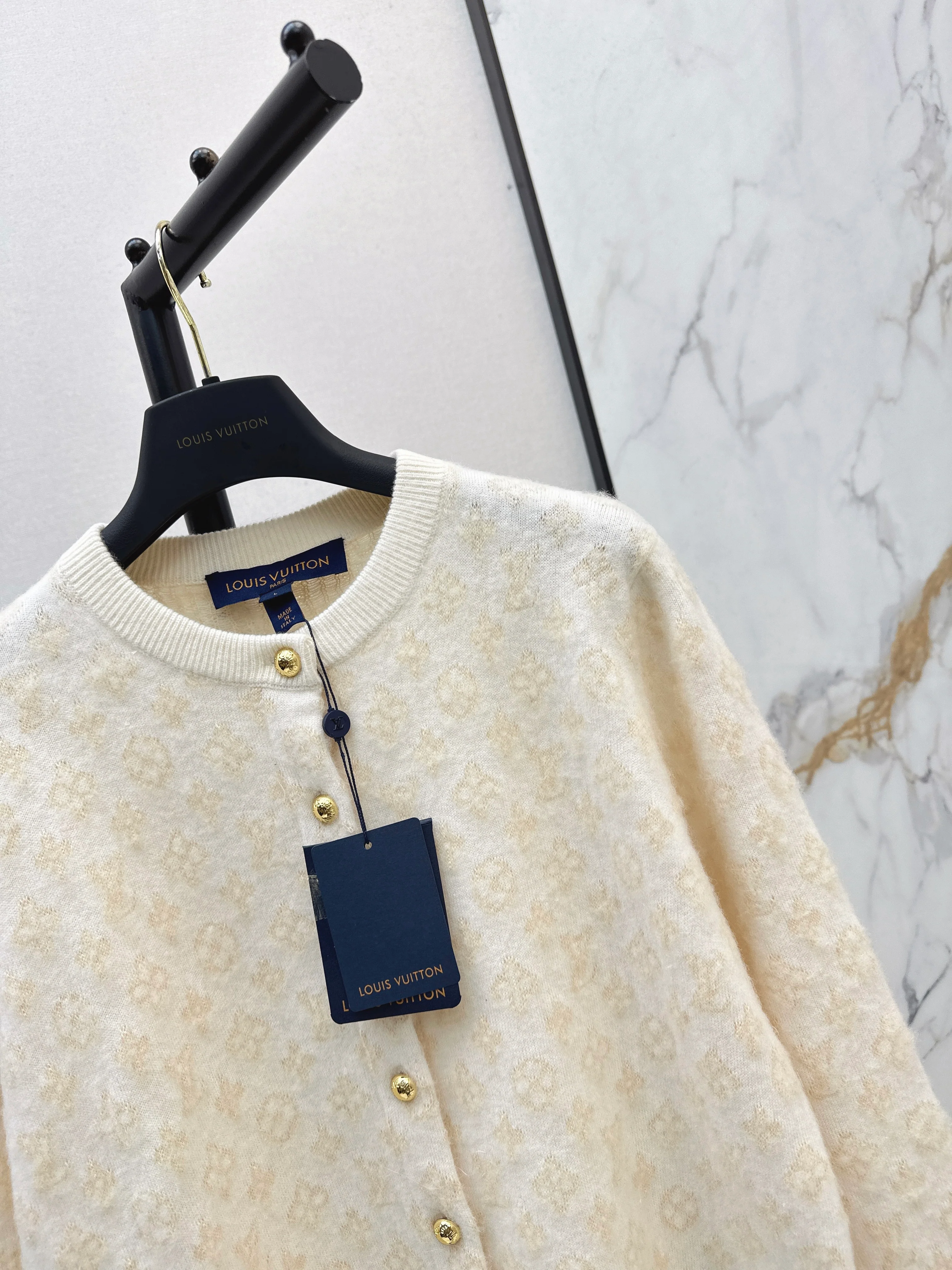 Louis 26ss jacquard cardigan