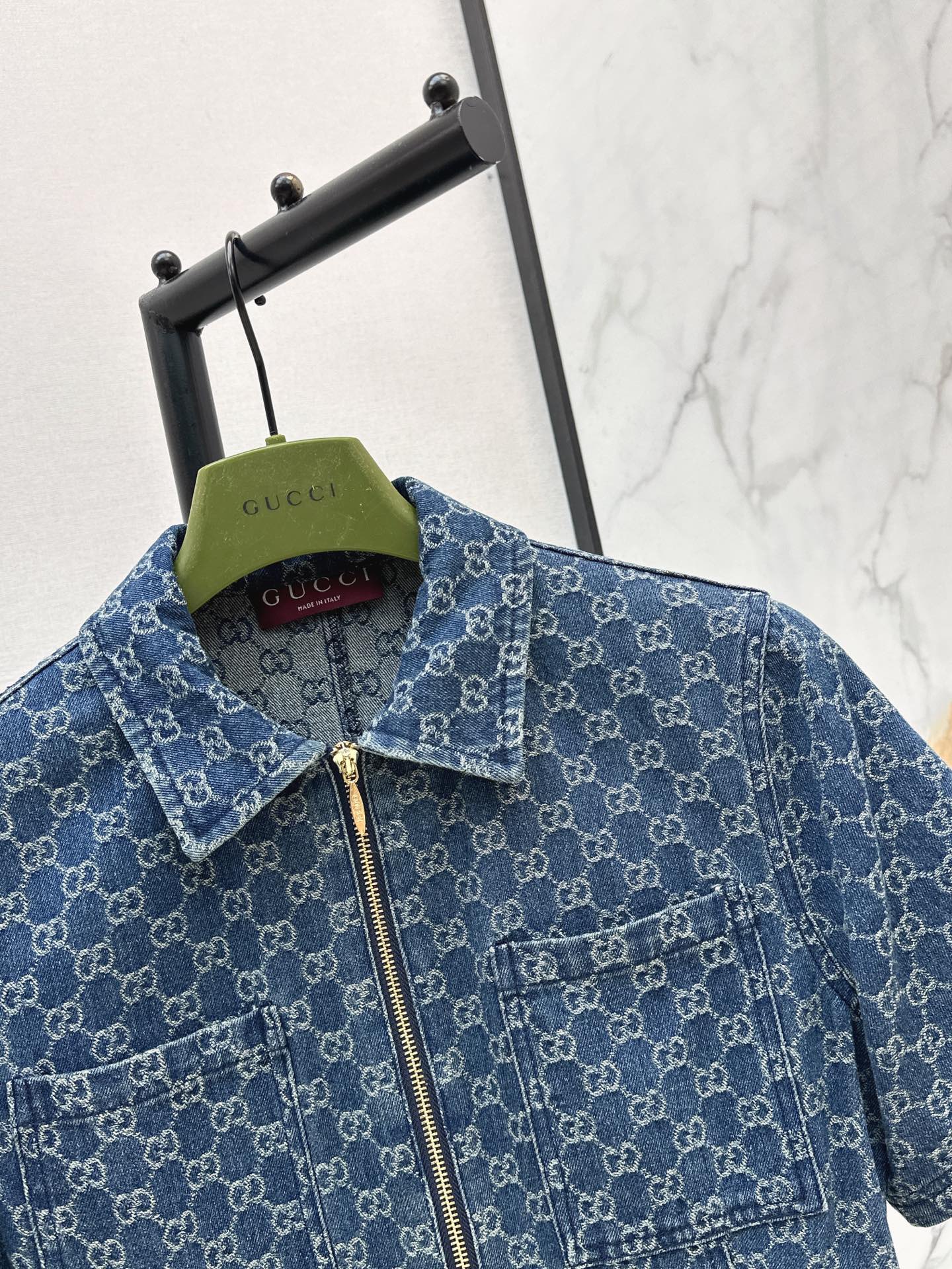 Guc 26ss denim dress