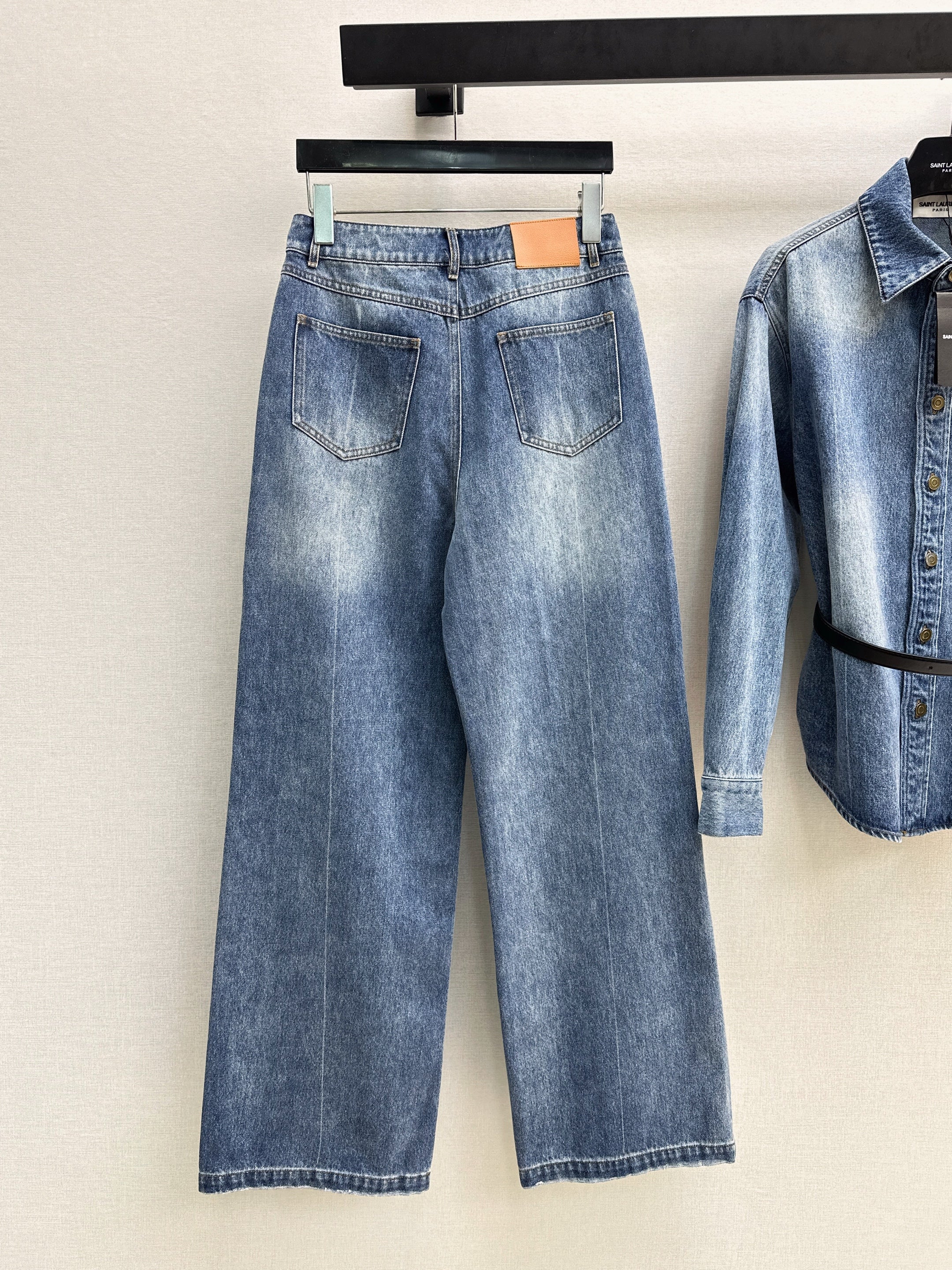 Saint 26ss denim outfit sets