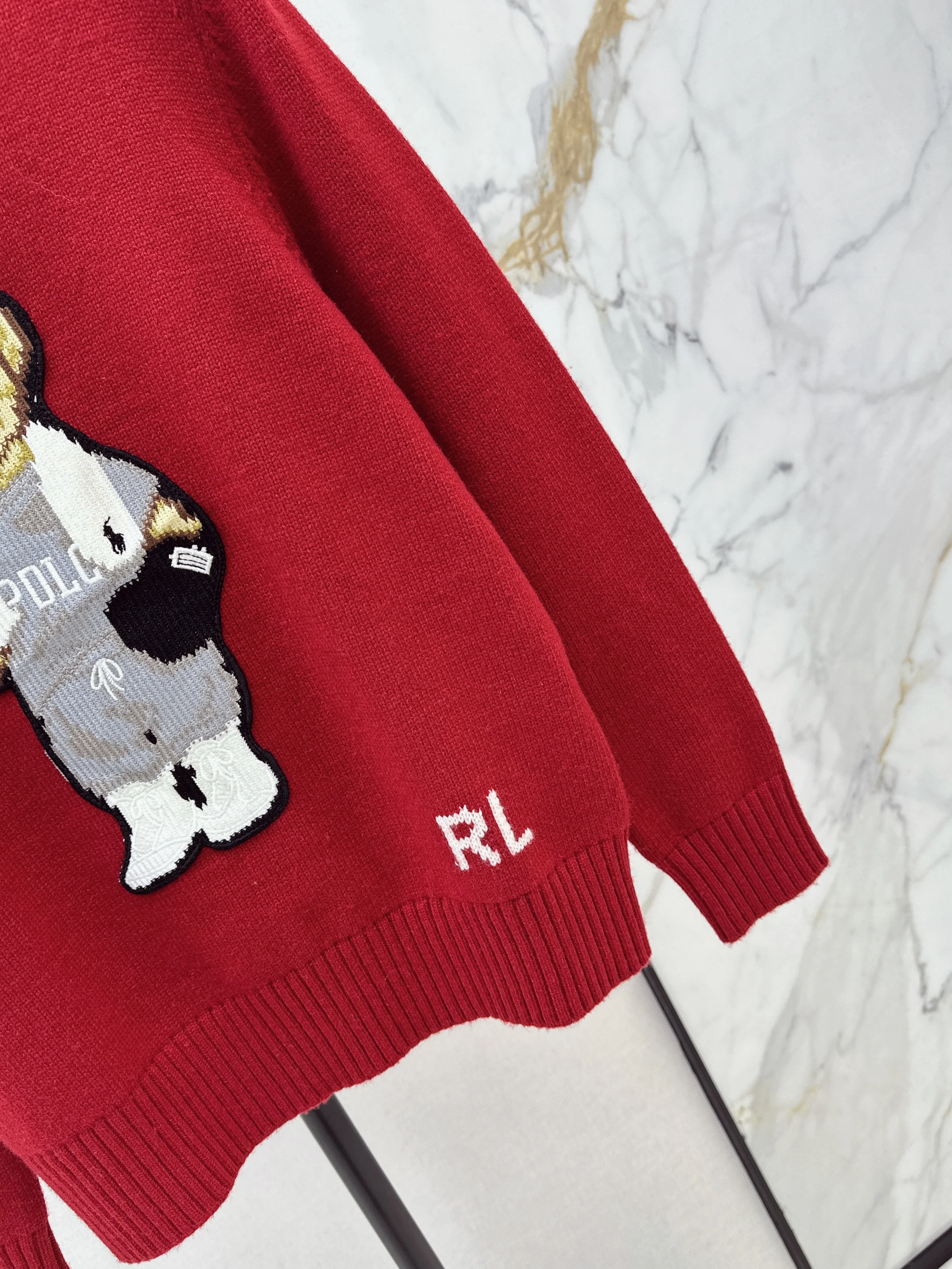 Ralp 26ss embroidery sweater