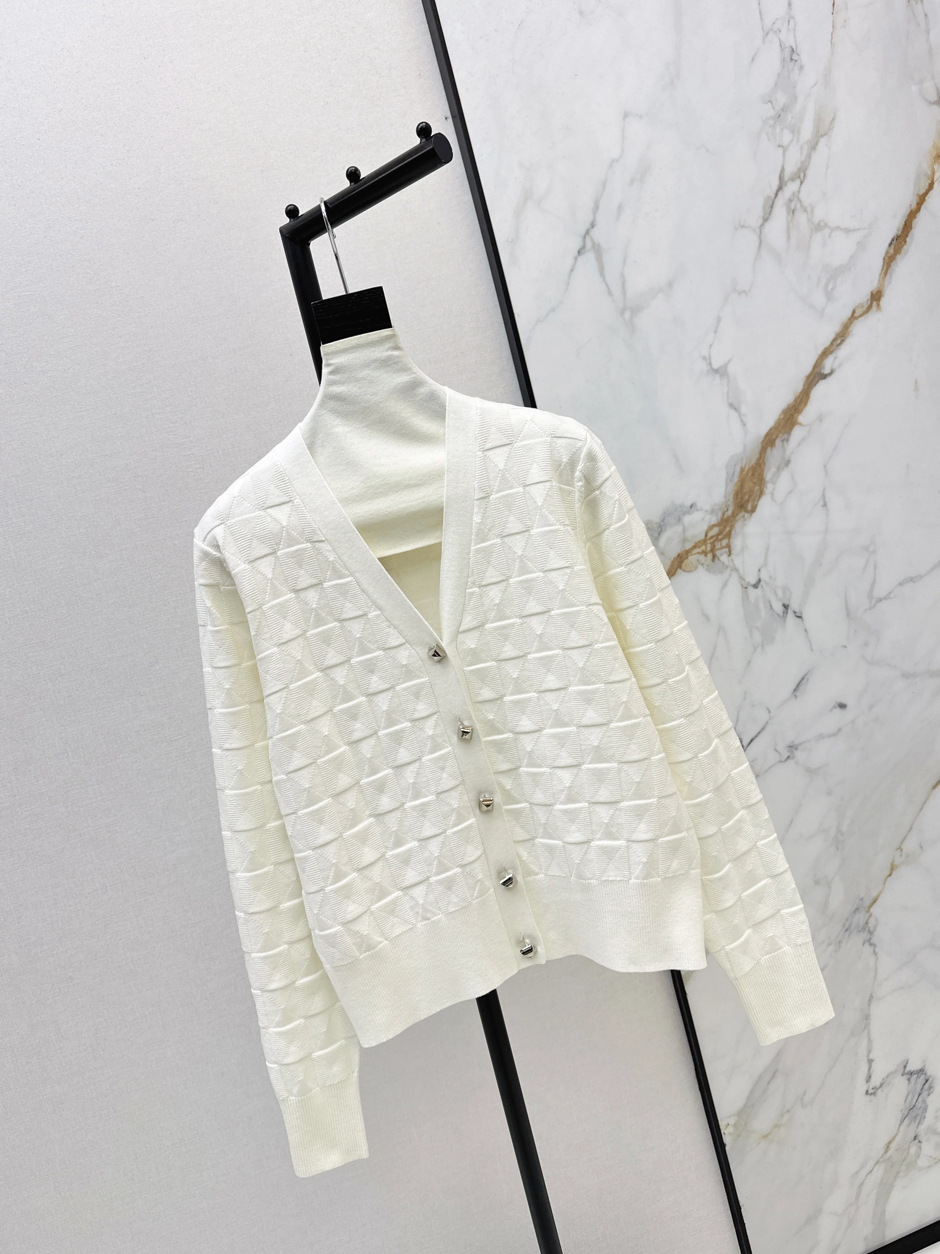 Herm 26ss knitted cardigan