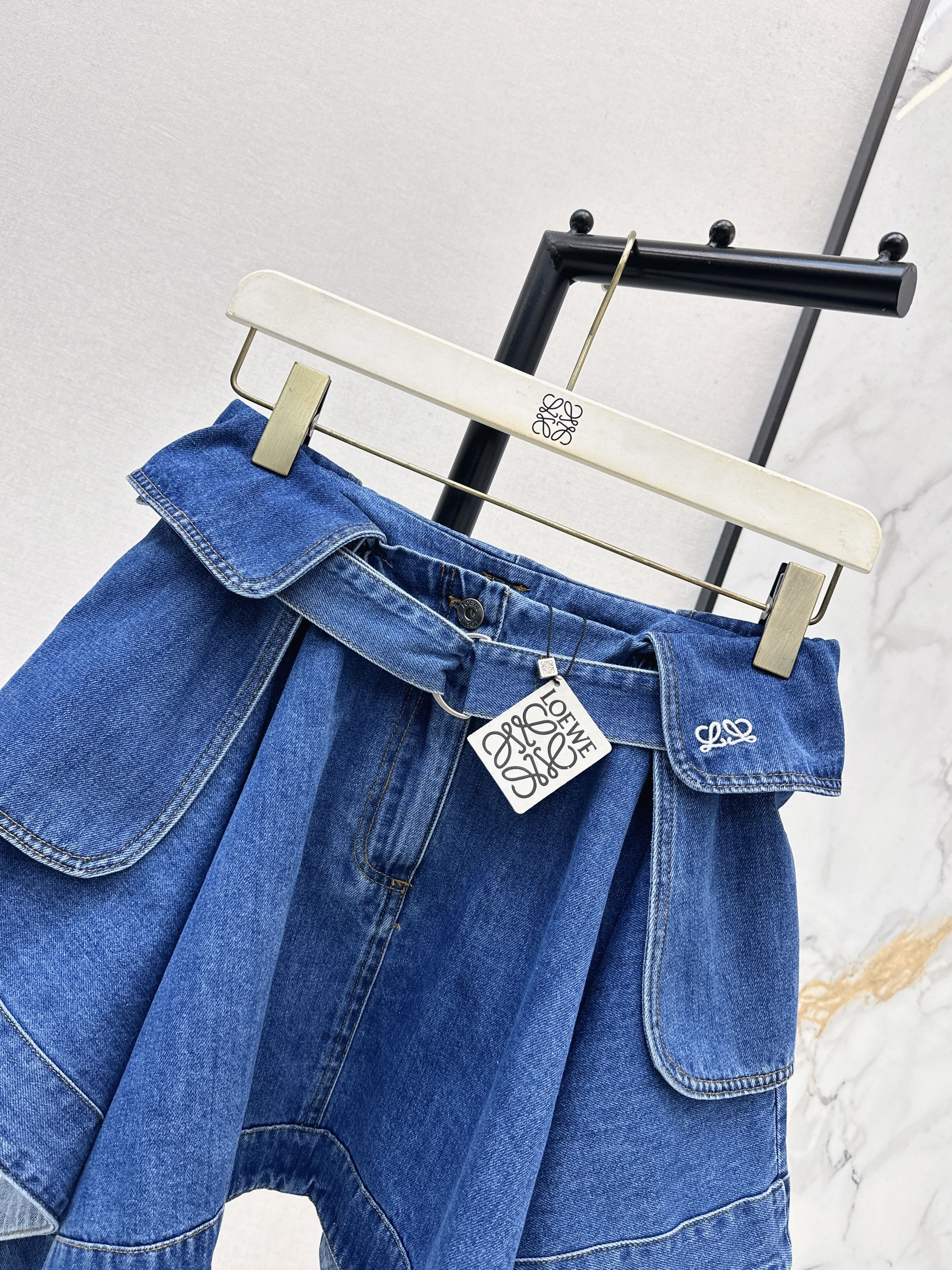 Loe 26ss denim skirt