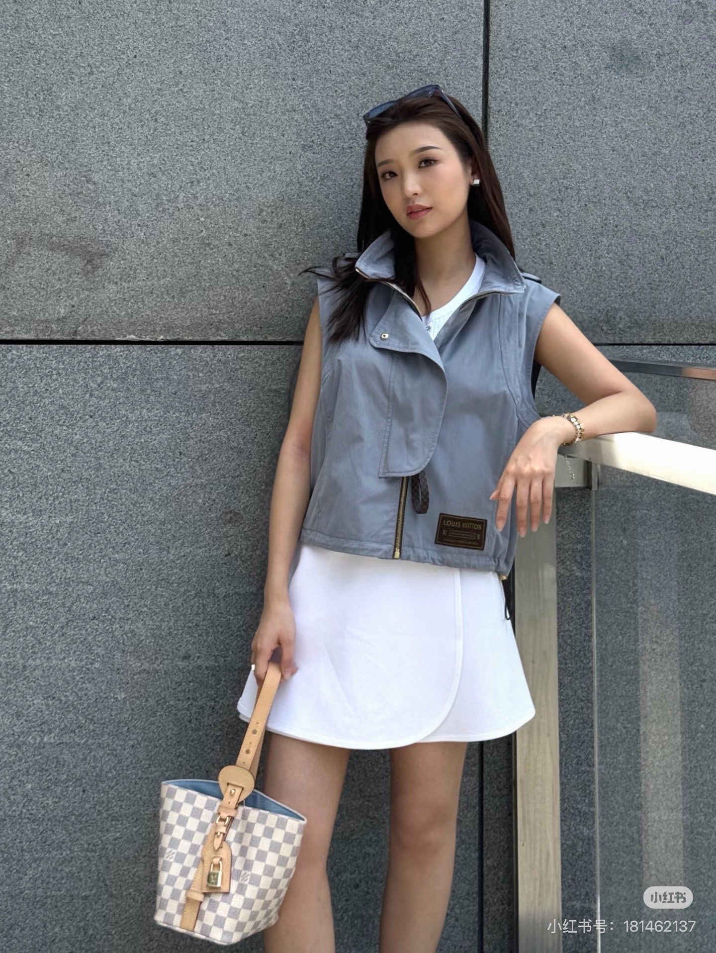 Loui 26ss cargo waistcoat