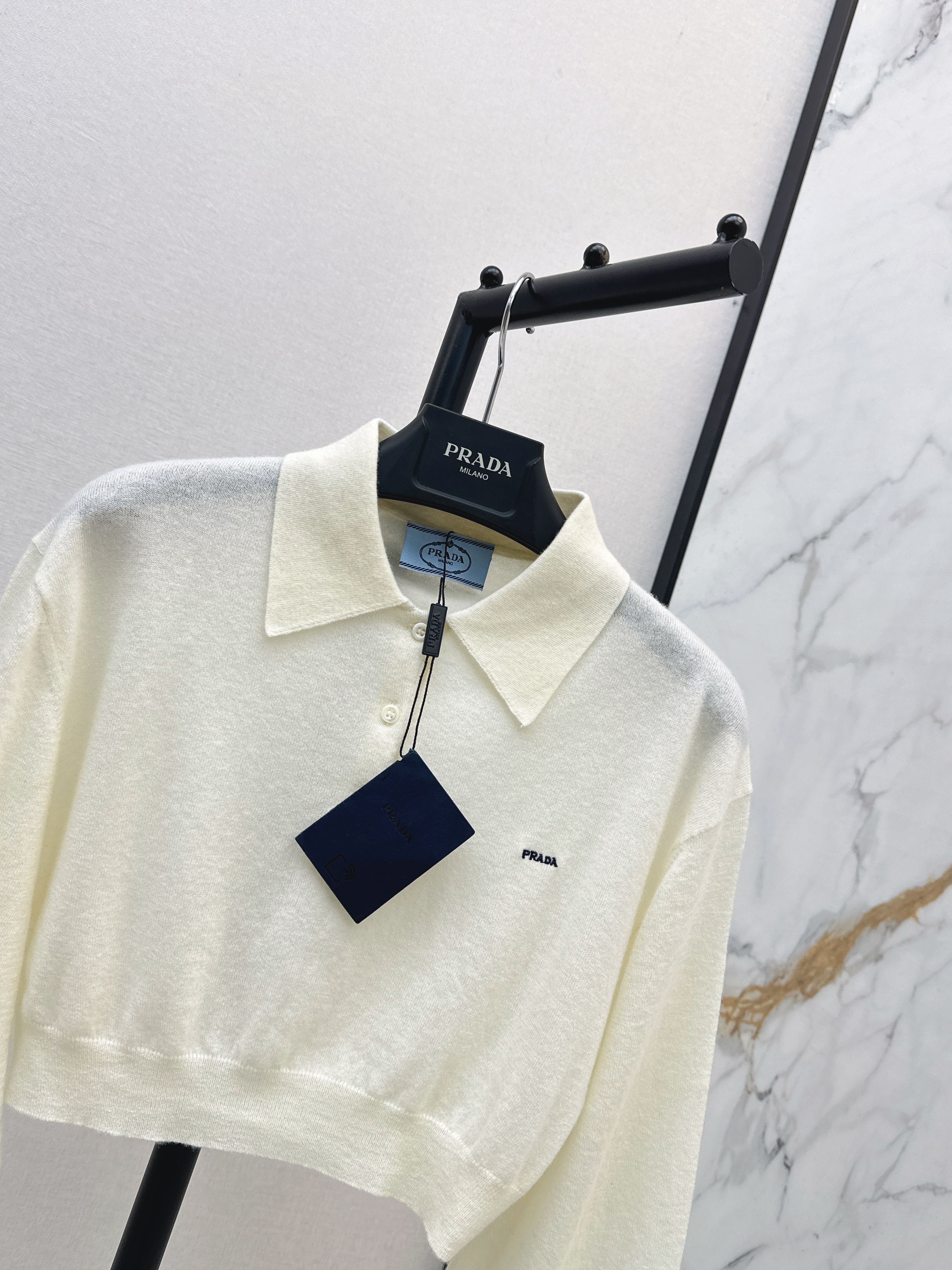 Pra 26ss polo knitwear