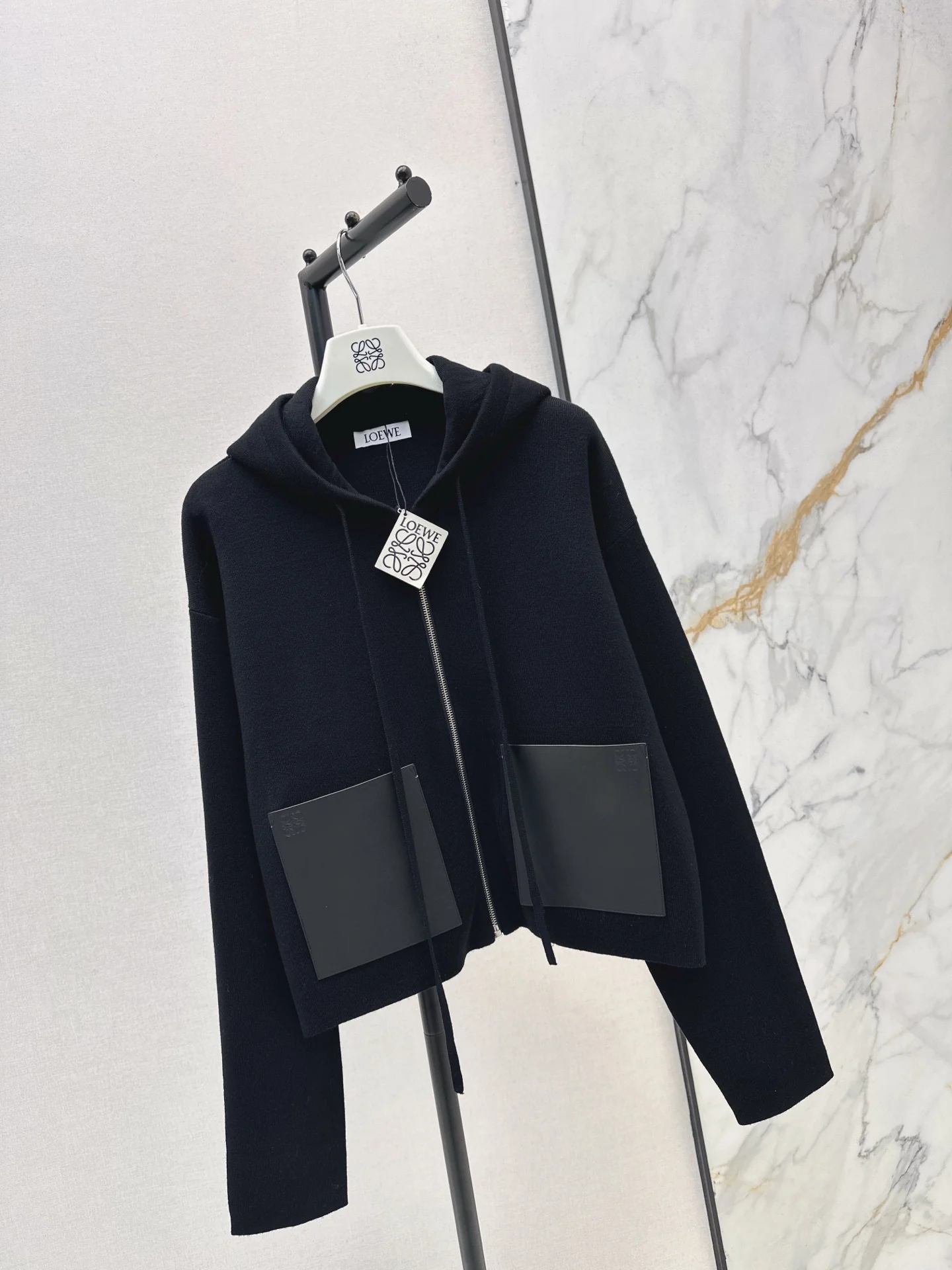 Loe 25fw wool knit cardigan