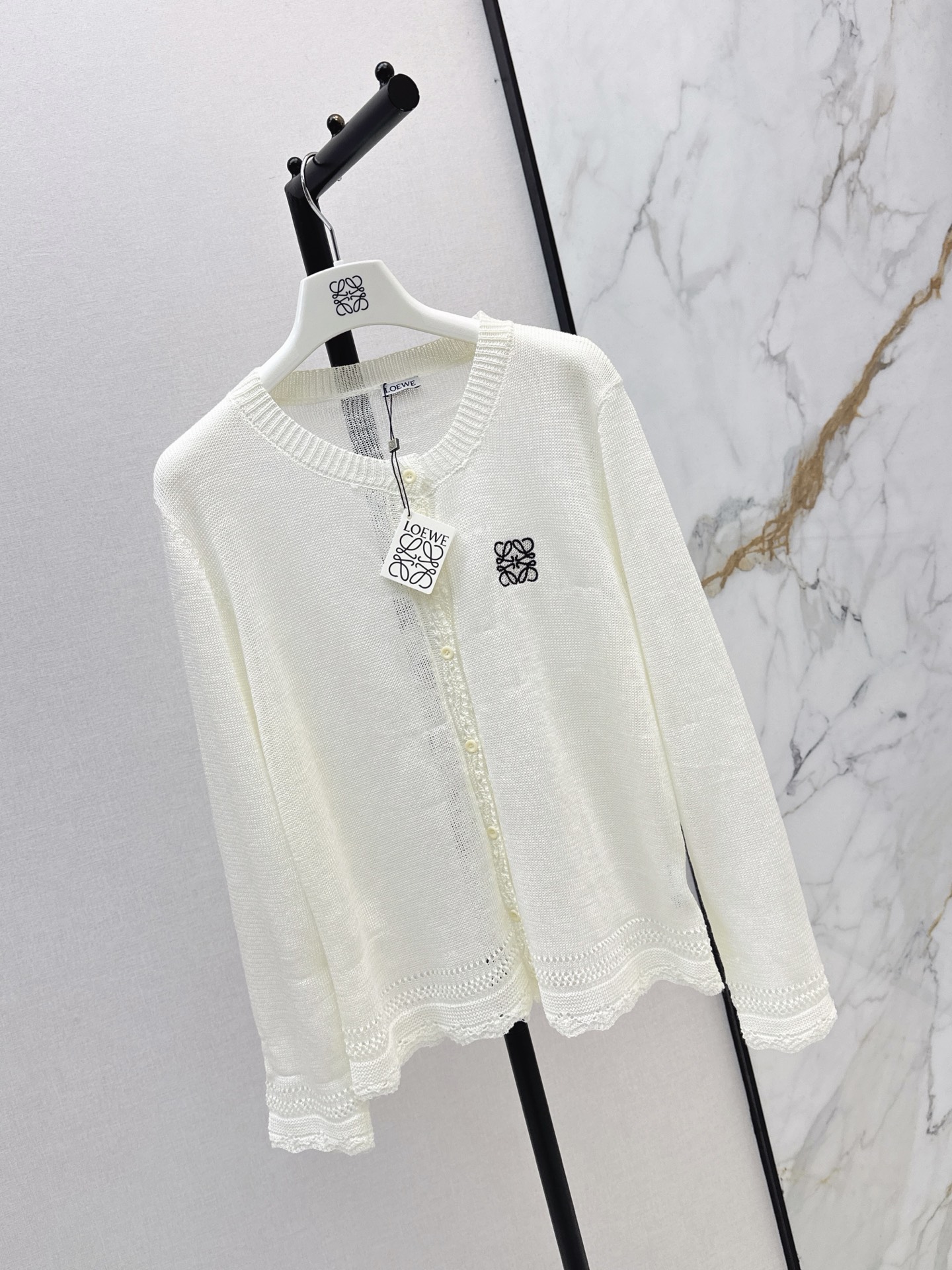 Loe 26ss knit cardigam
