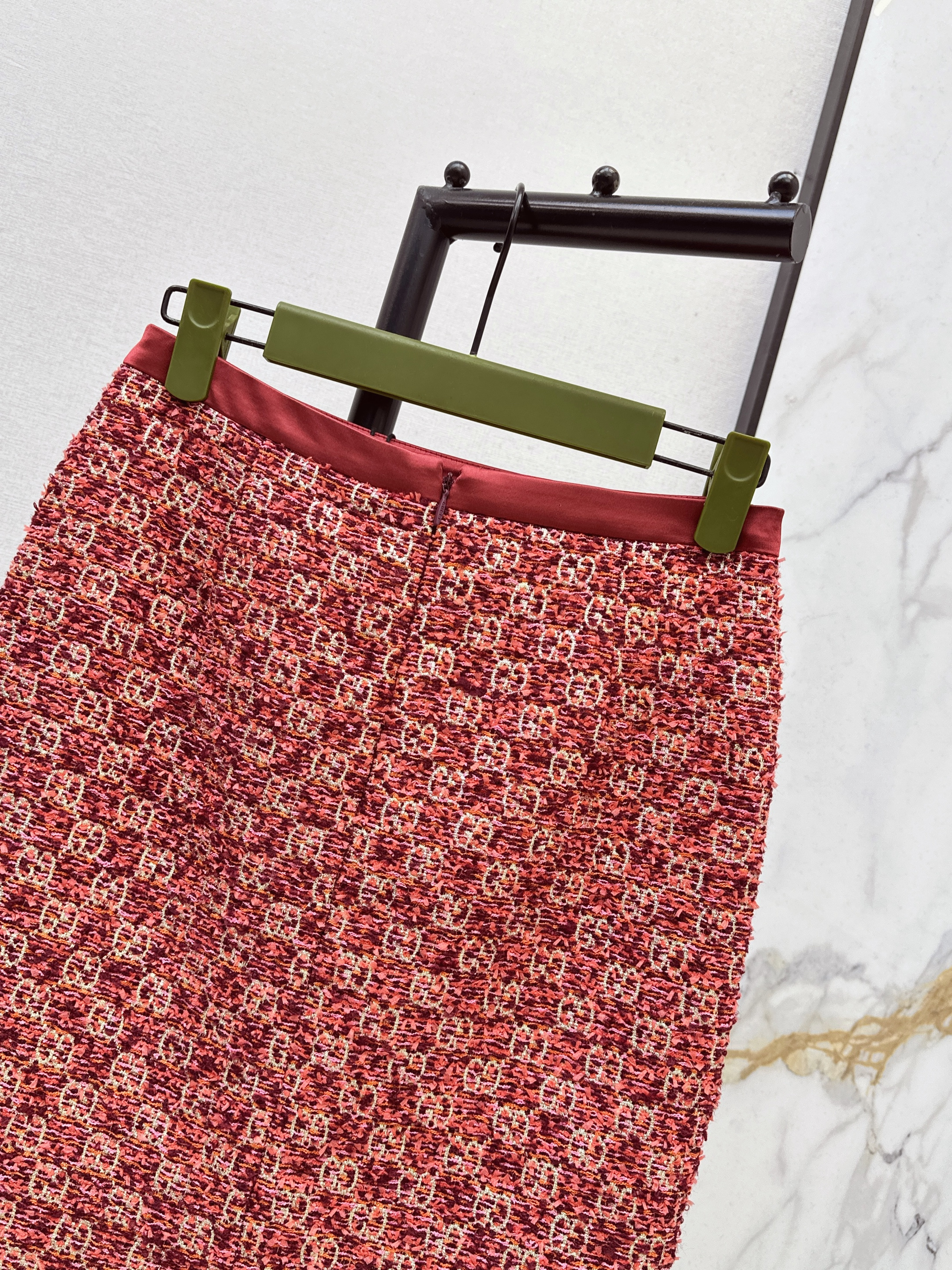 Guc 26ss jacquard skirt