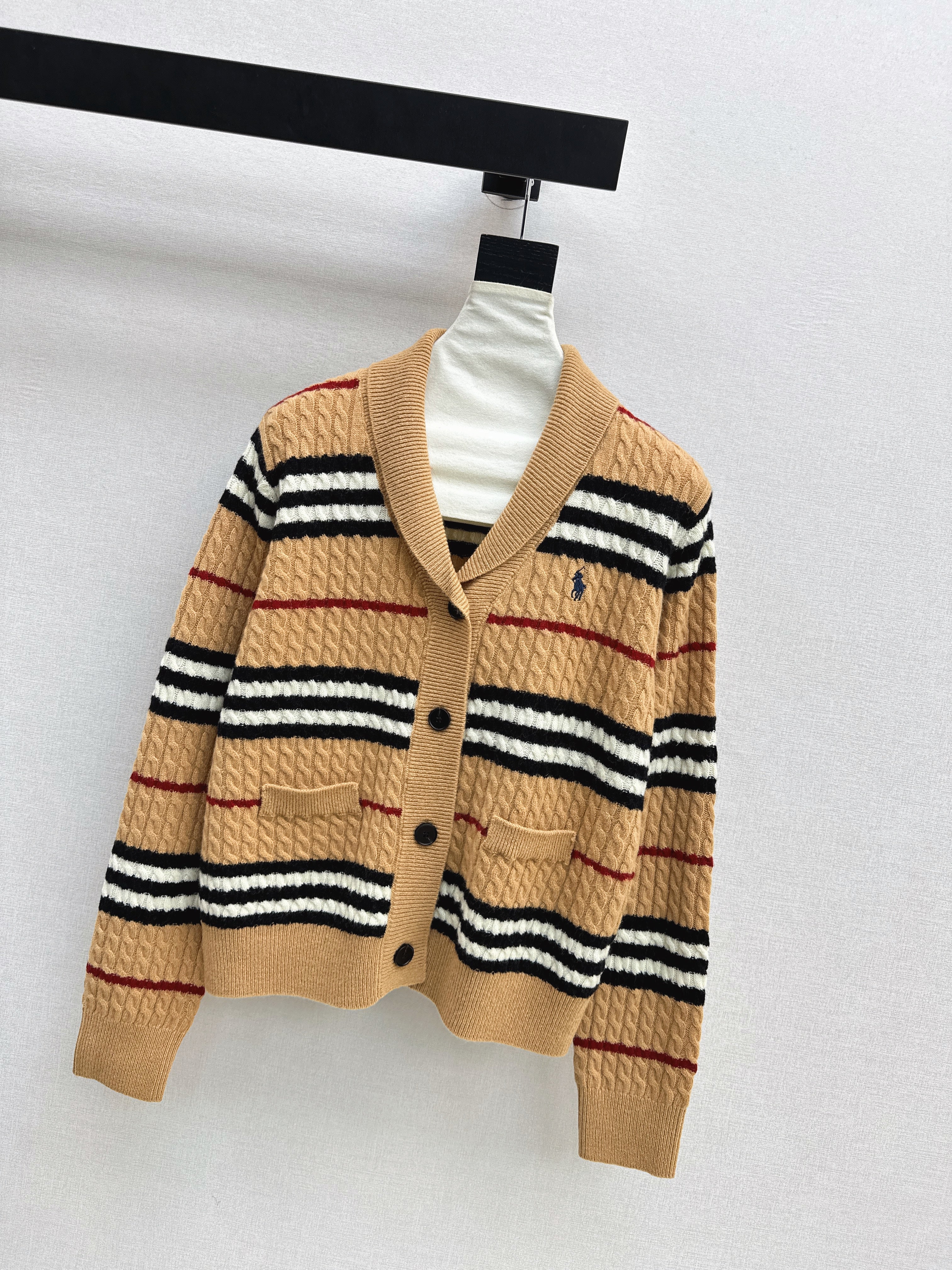 Ralp 26ss stripe cardigan
