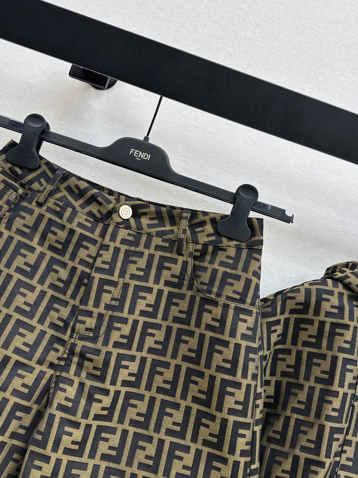 Fen 26ss jacquard outfit sets