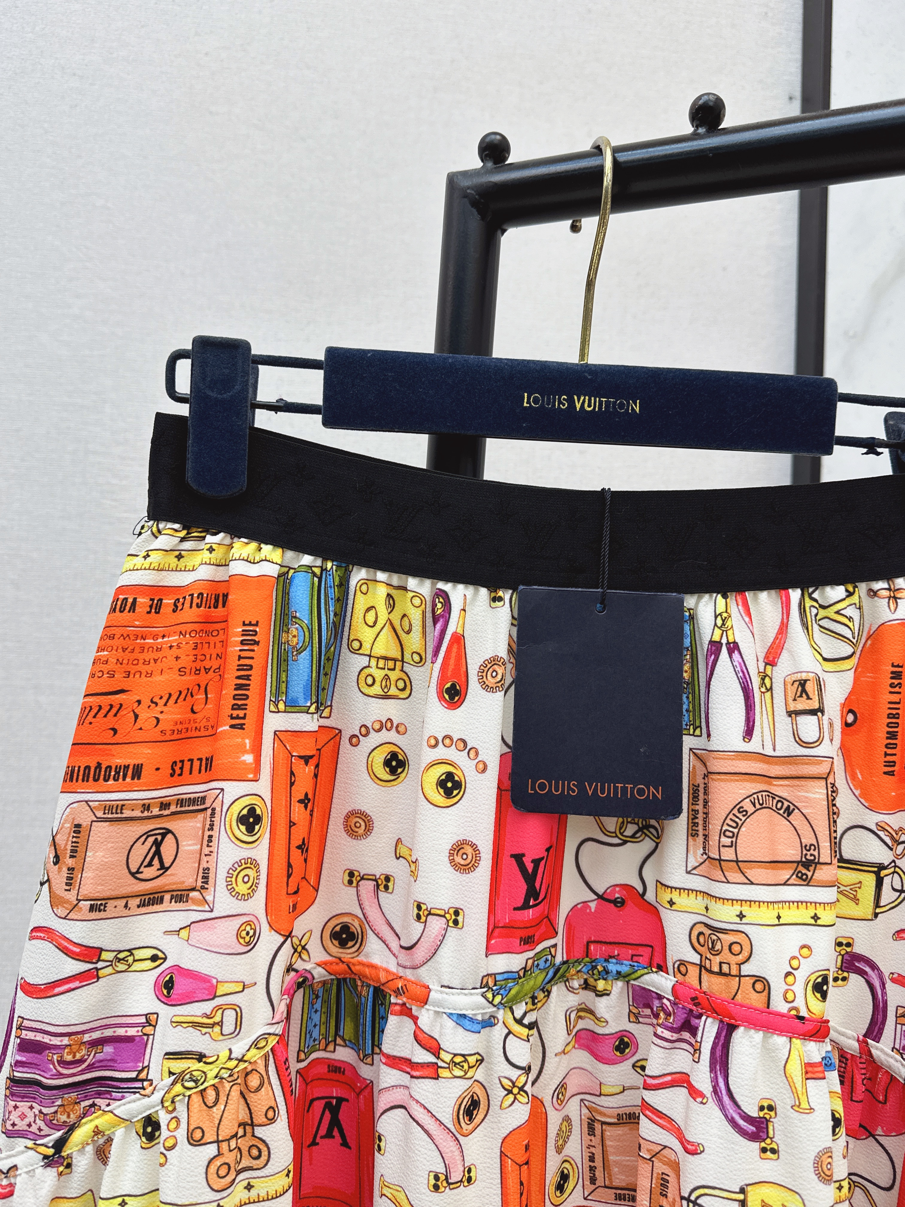 Loui 26ss print skirt