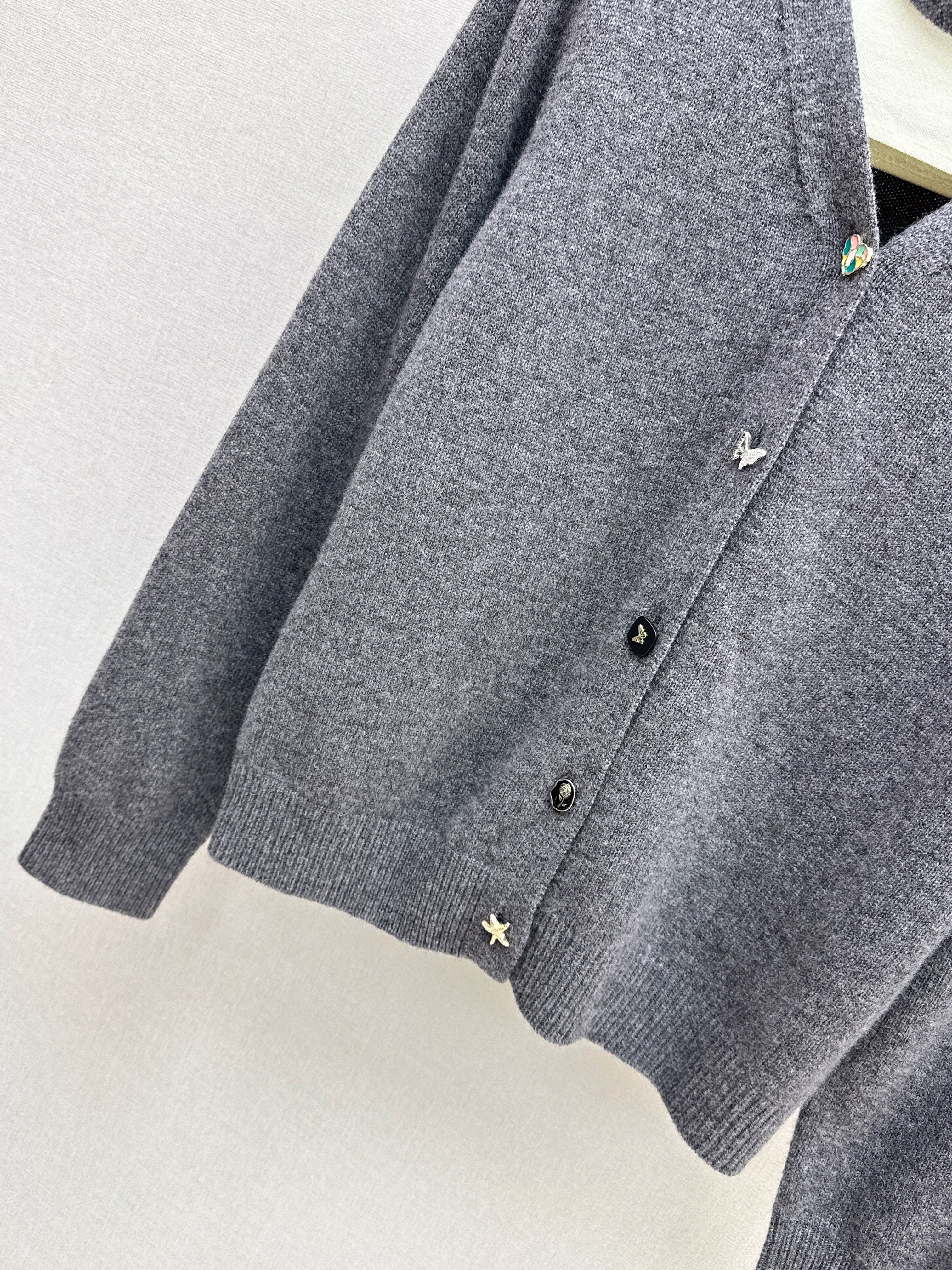Chan 26ss wool cardigan
