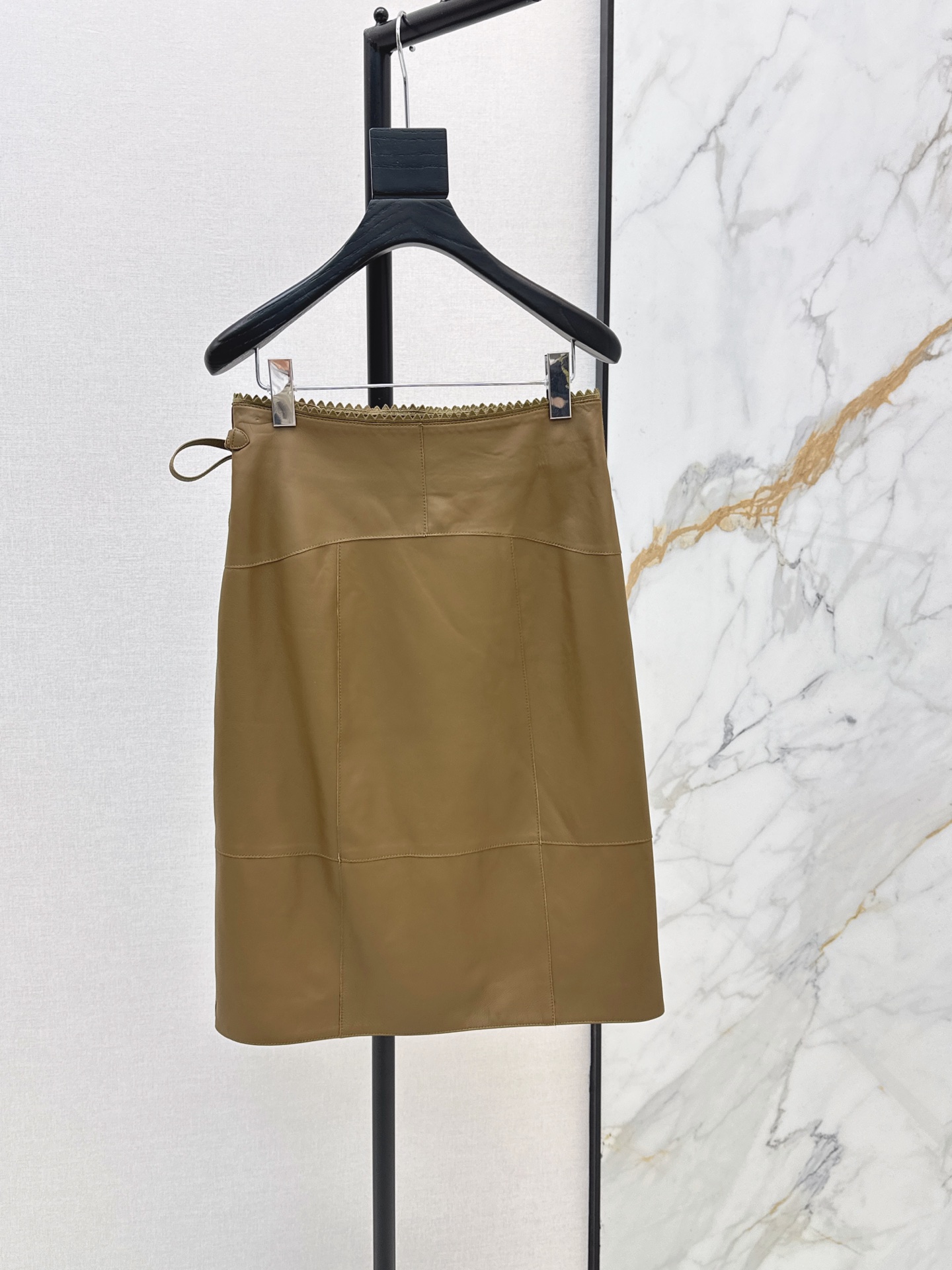 Her 26ss side tie wrap skirt