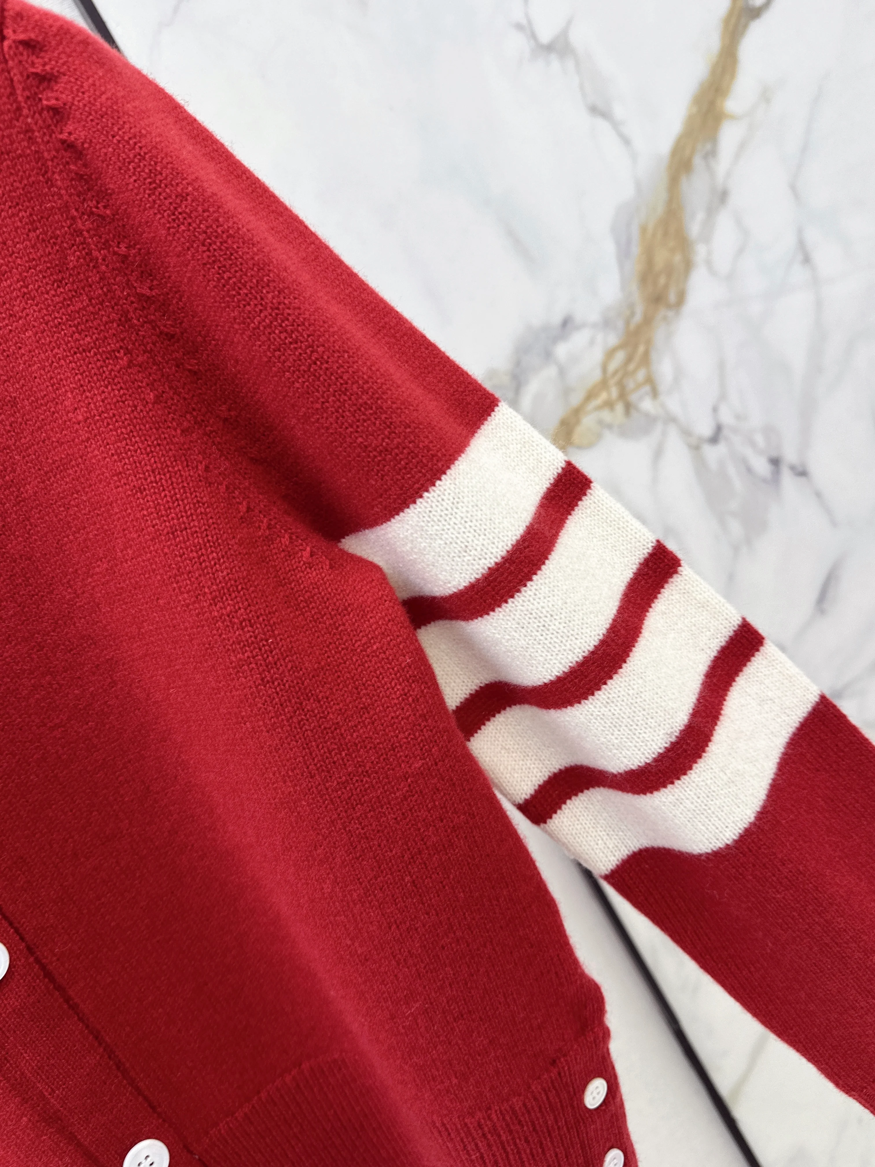 Thom 26ss jacquard cardigan