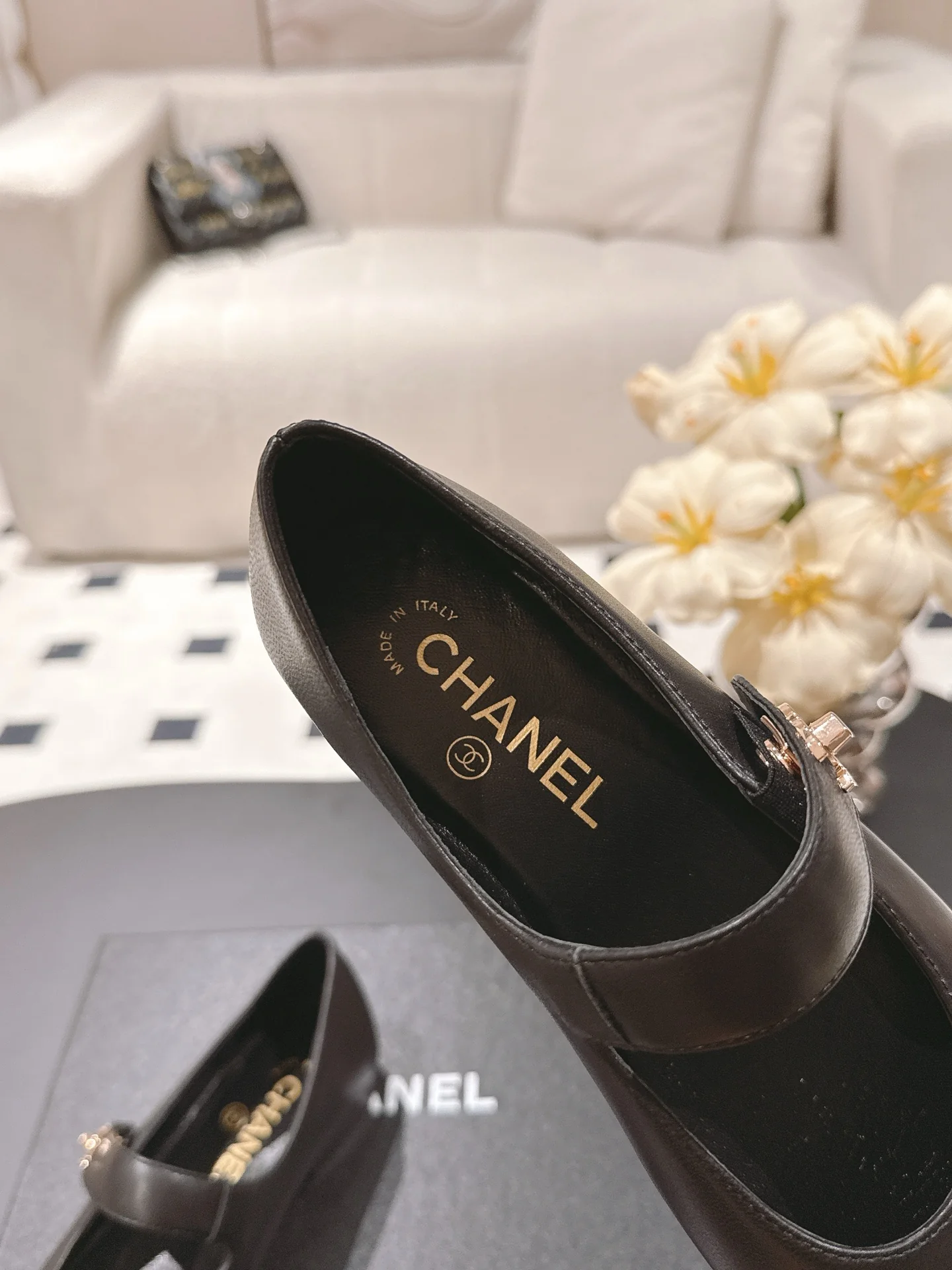 Chan 25fw mary jane flats
