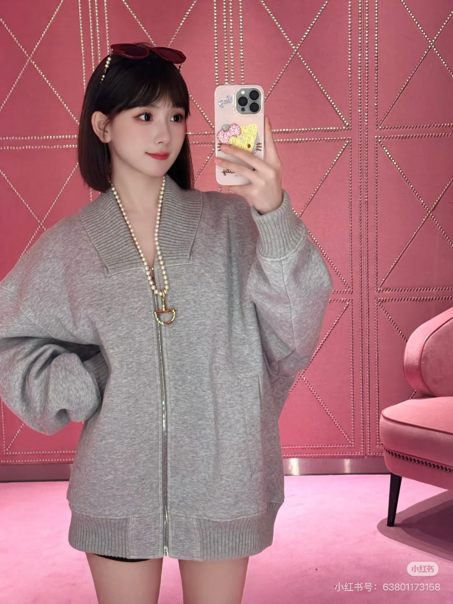 Gucc 26ss zipper jacket