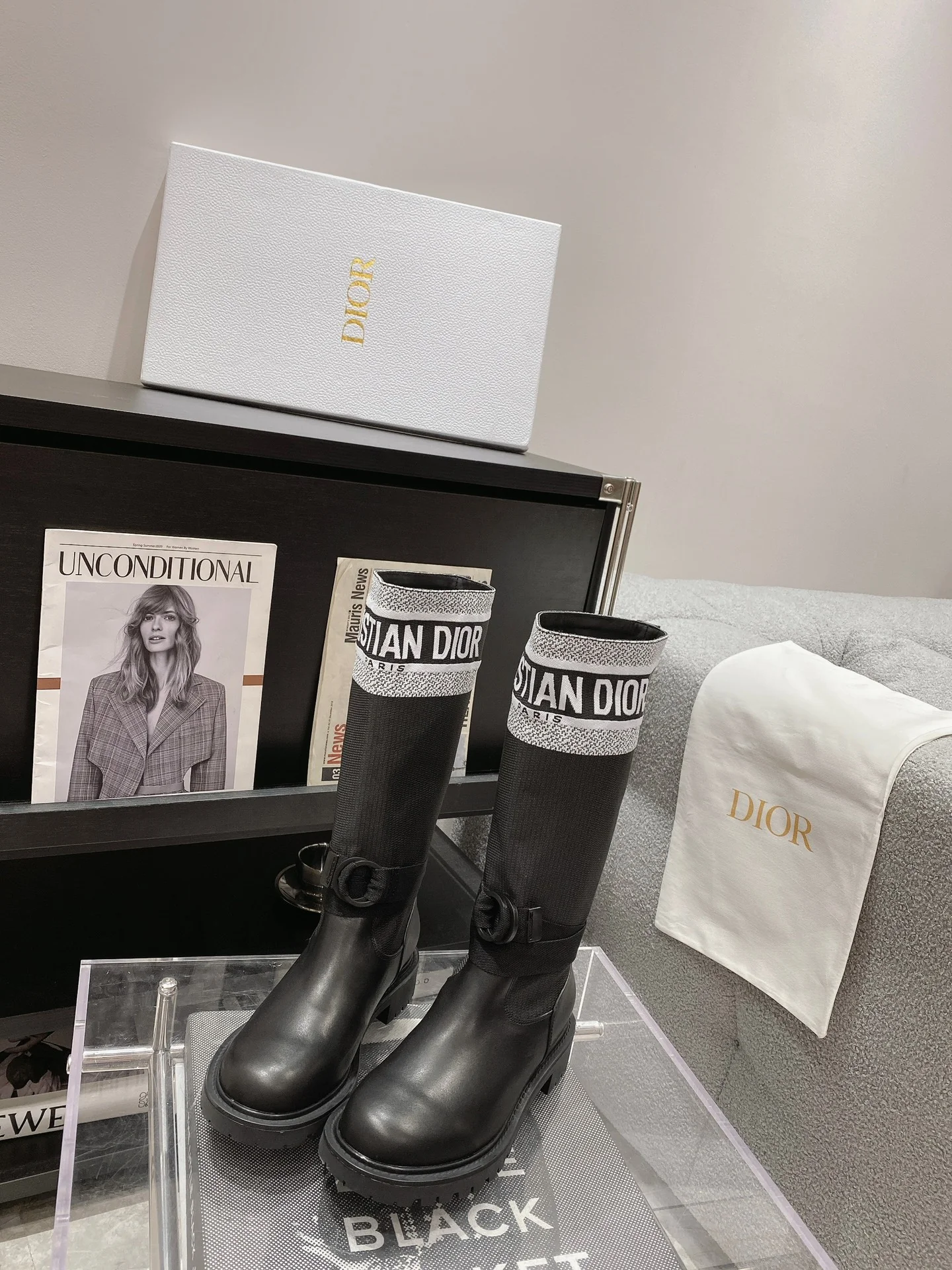 CD 25fw half boots