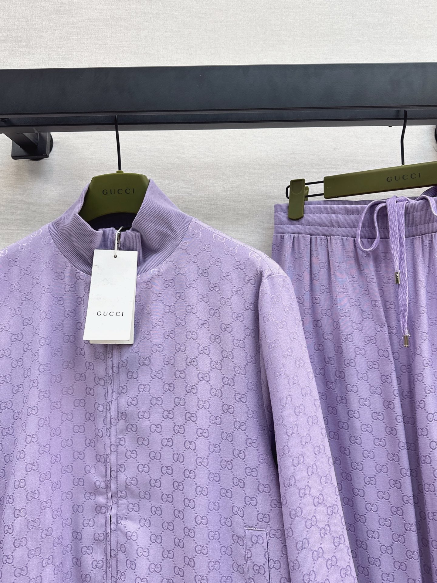 Gucc 25fw jacquard jacket pants set