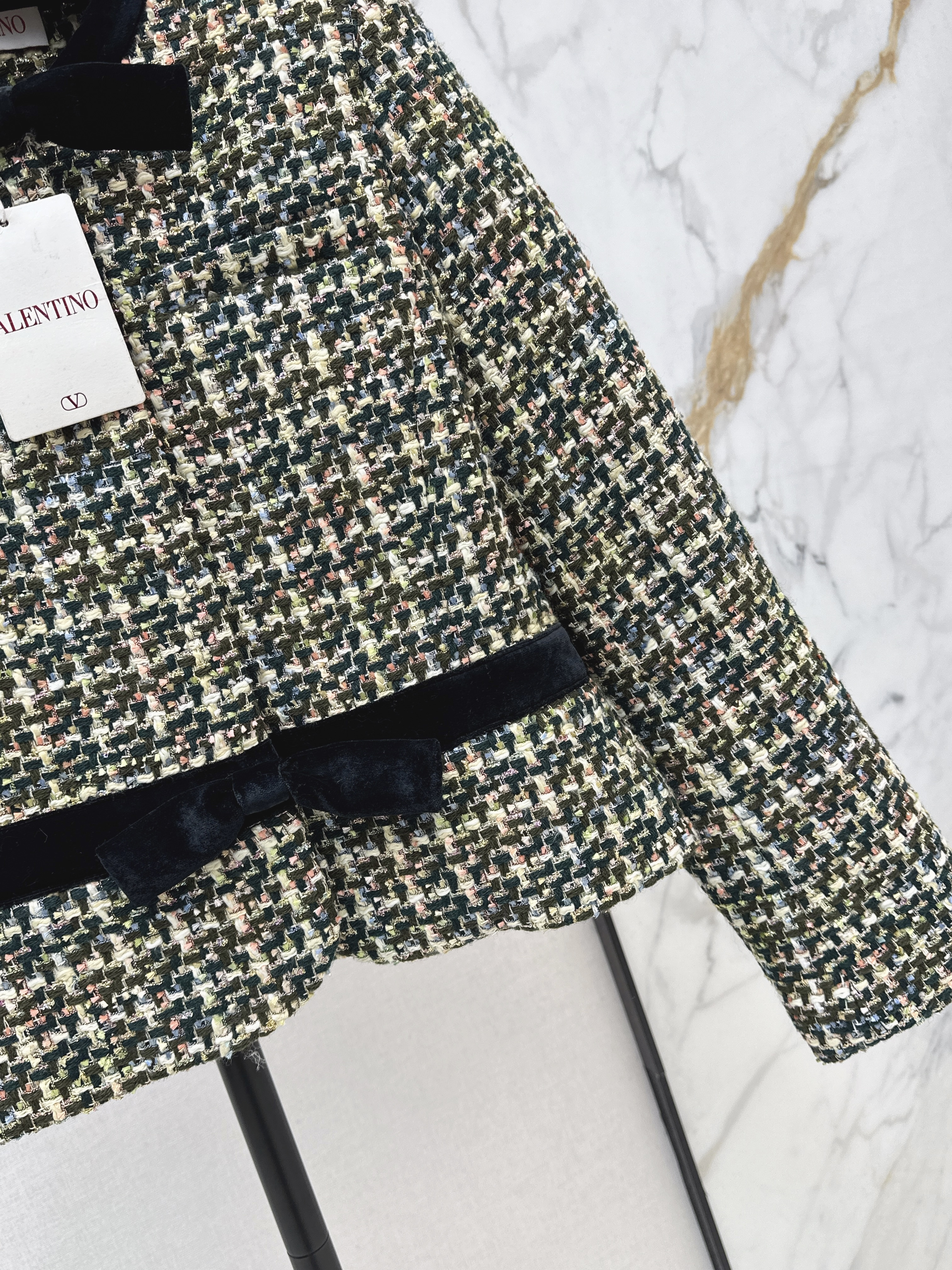 Valen 26ss tweed jacket