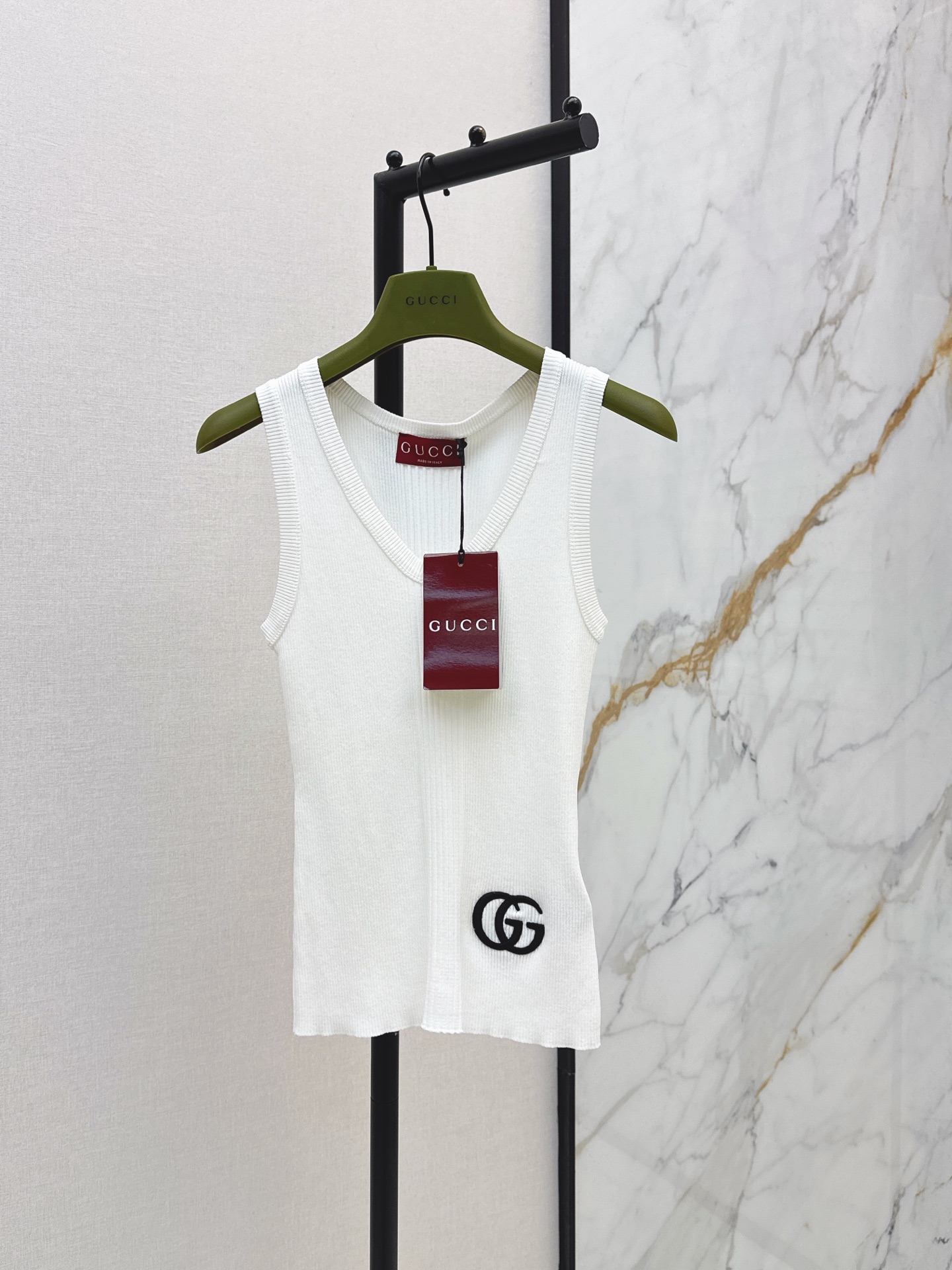 Guc 26ss sleeveless knitwear