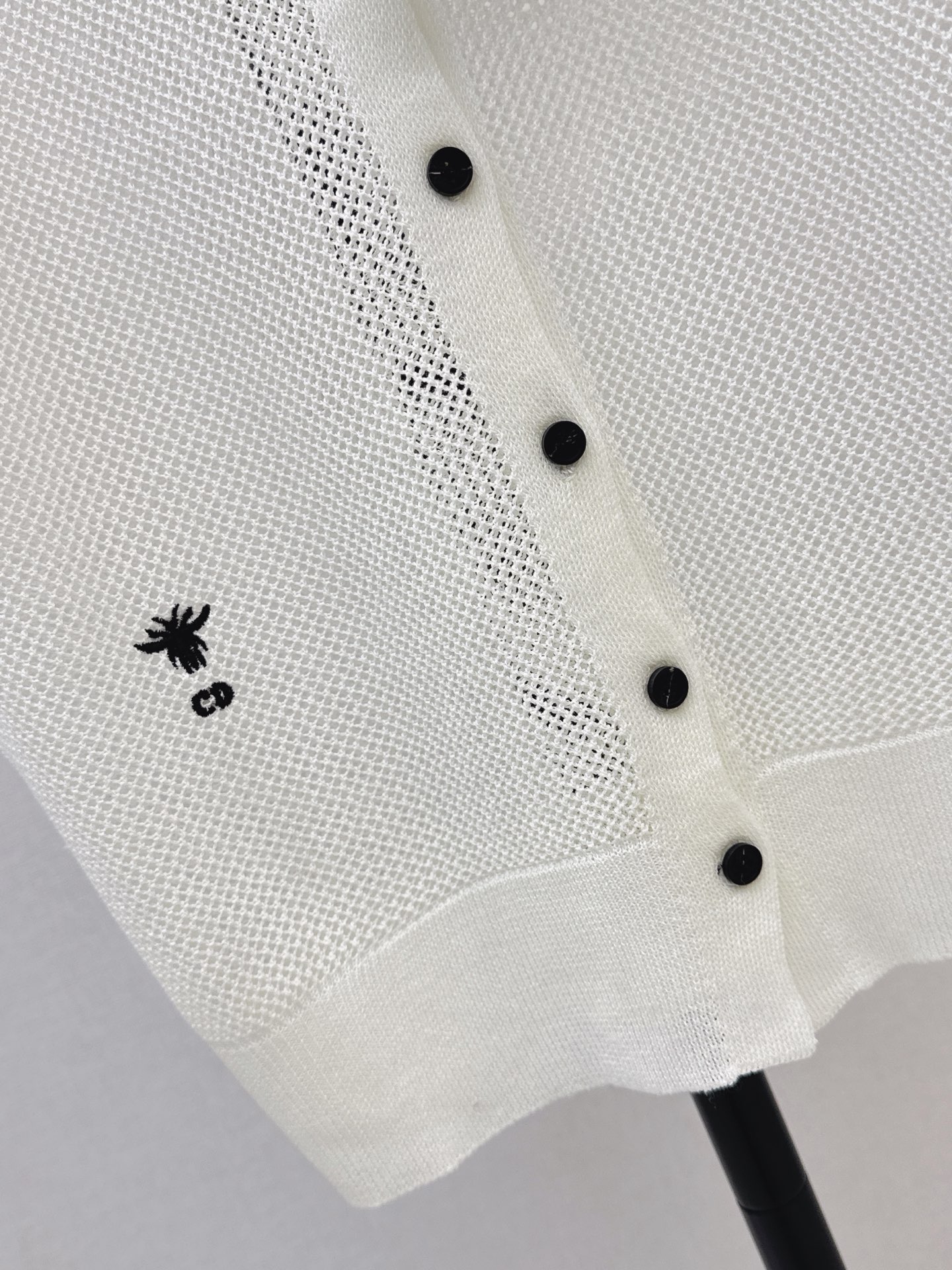CD 26ss hollow knit polo