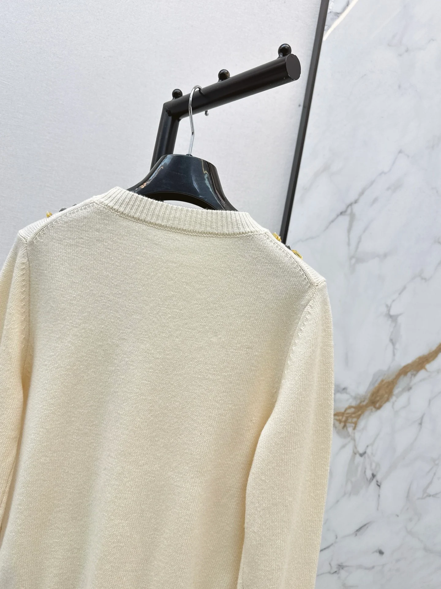 Fend 25fw beading sweater