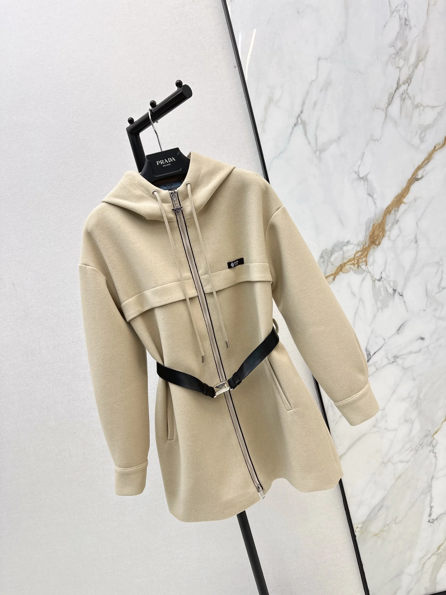 Prad 25fw hooded jacket