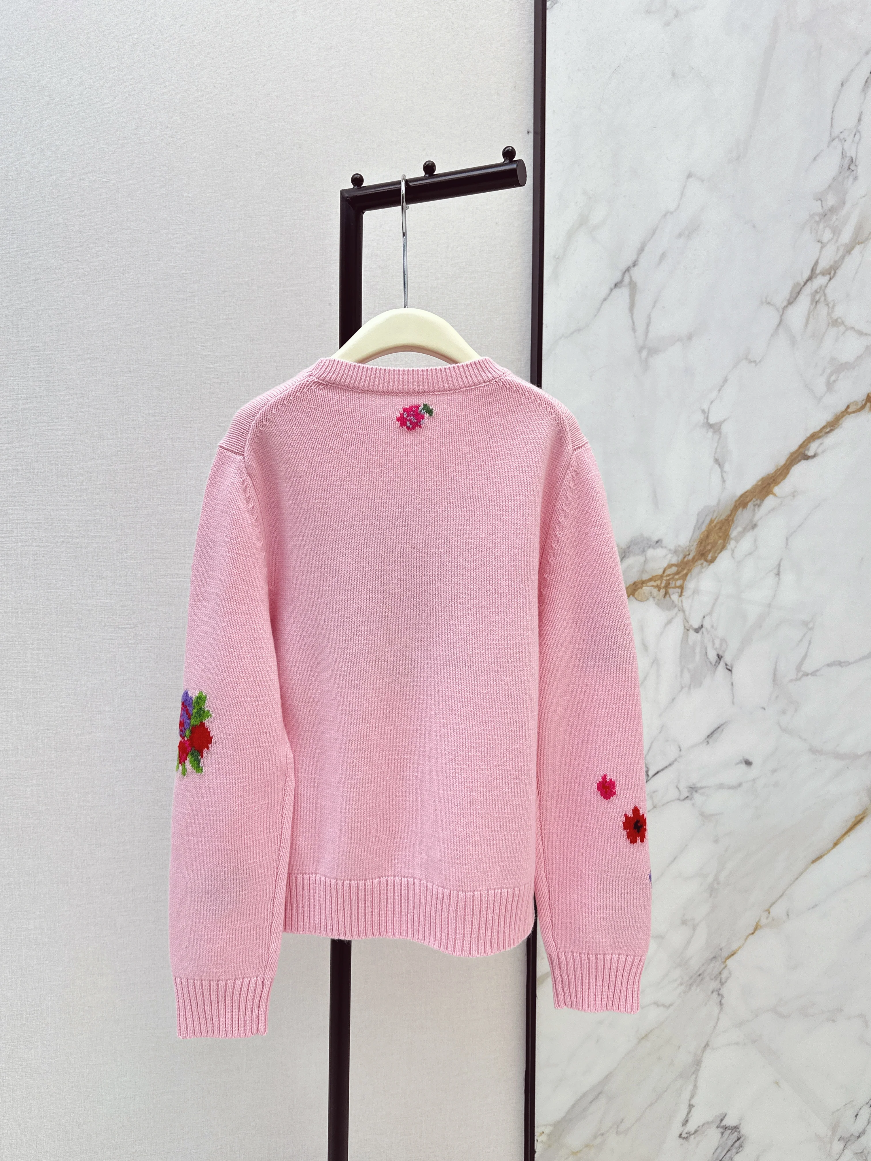 Erdo 26ss intarsia cashmere