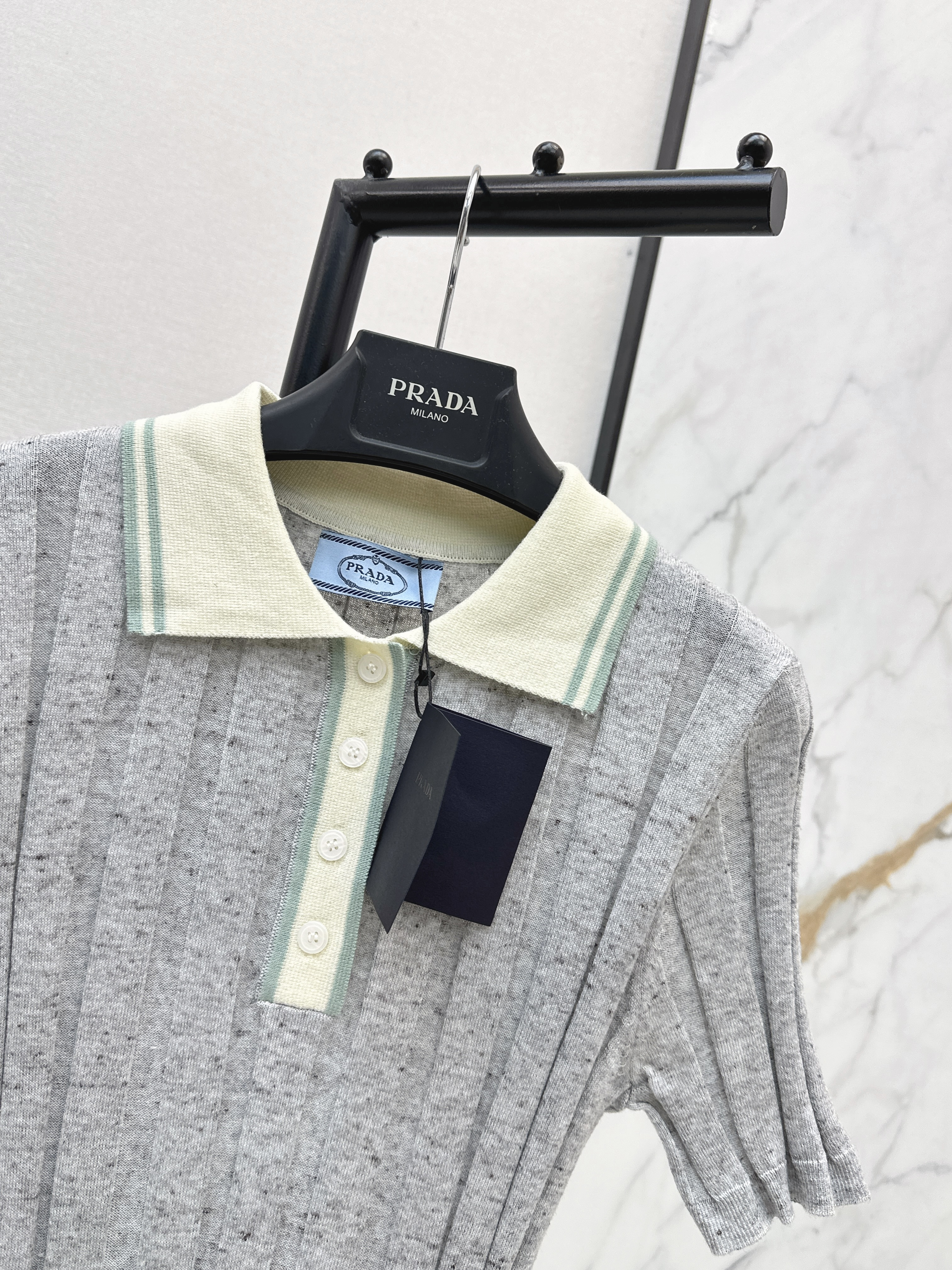 Prad 26ss knit sweater
