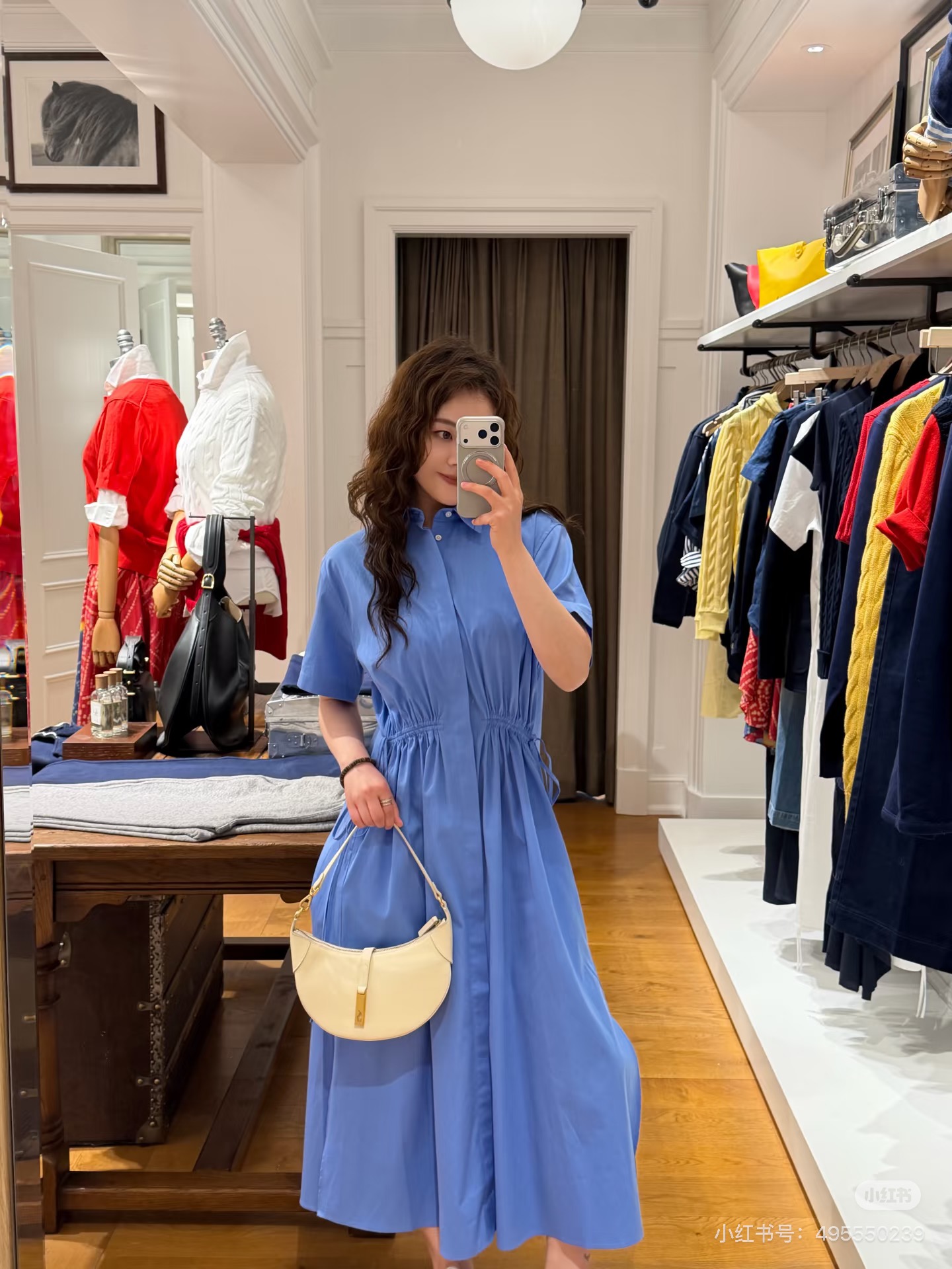 Ralp 26ss drawstring dress